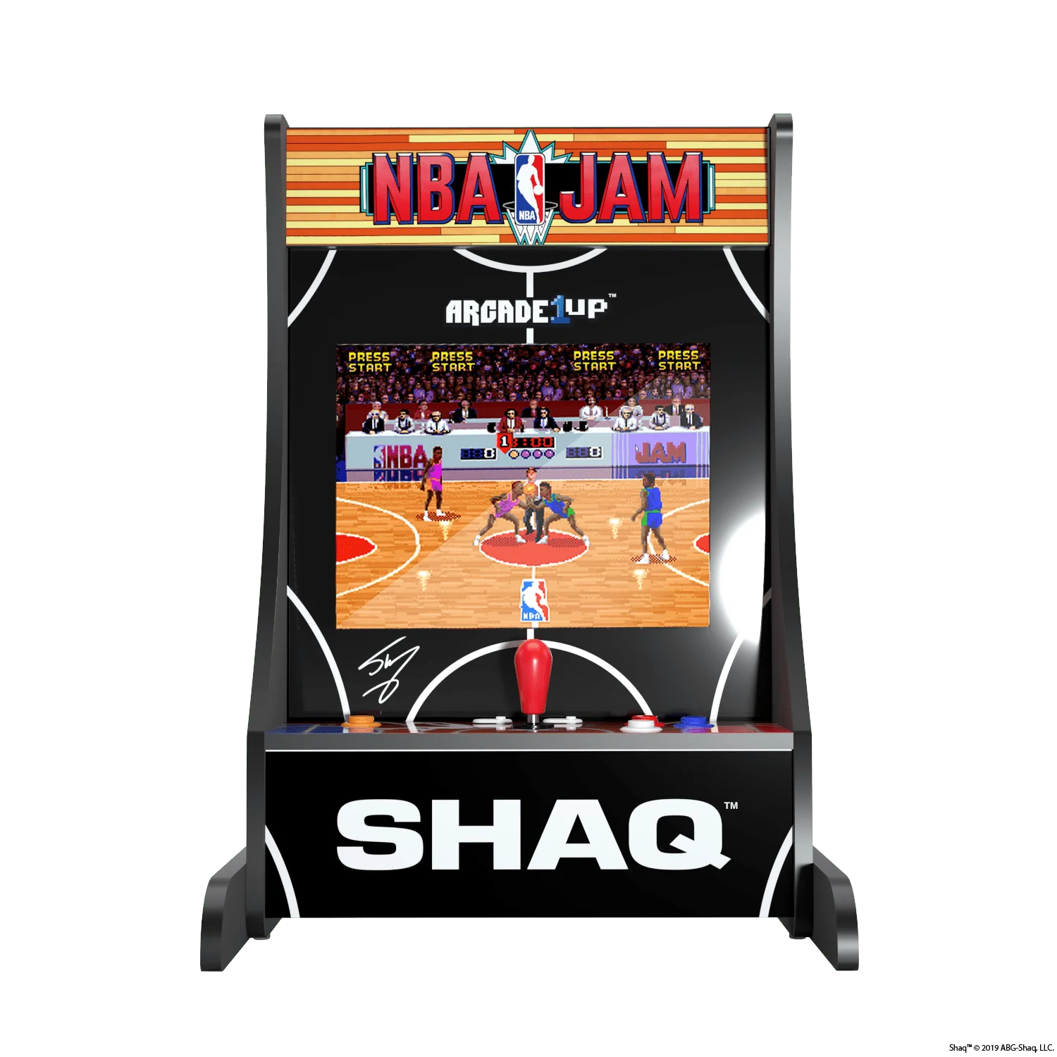 ARCADE 1 UP NBA JAM PARTYCADE MACHINE