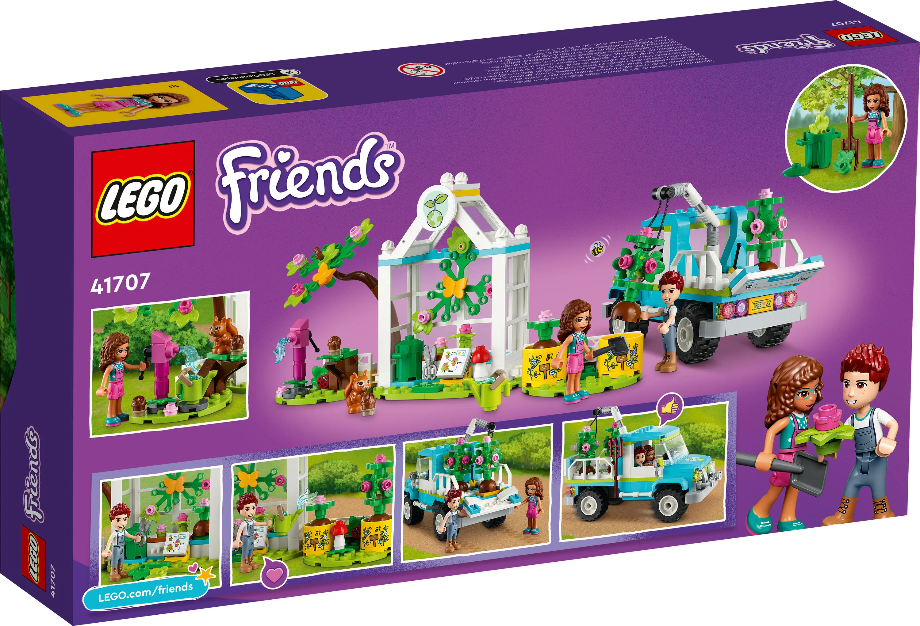 LEGO Friends træ plantnings køretøj - 41707