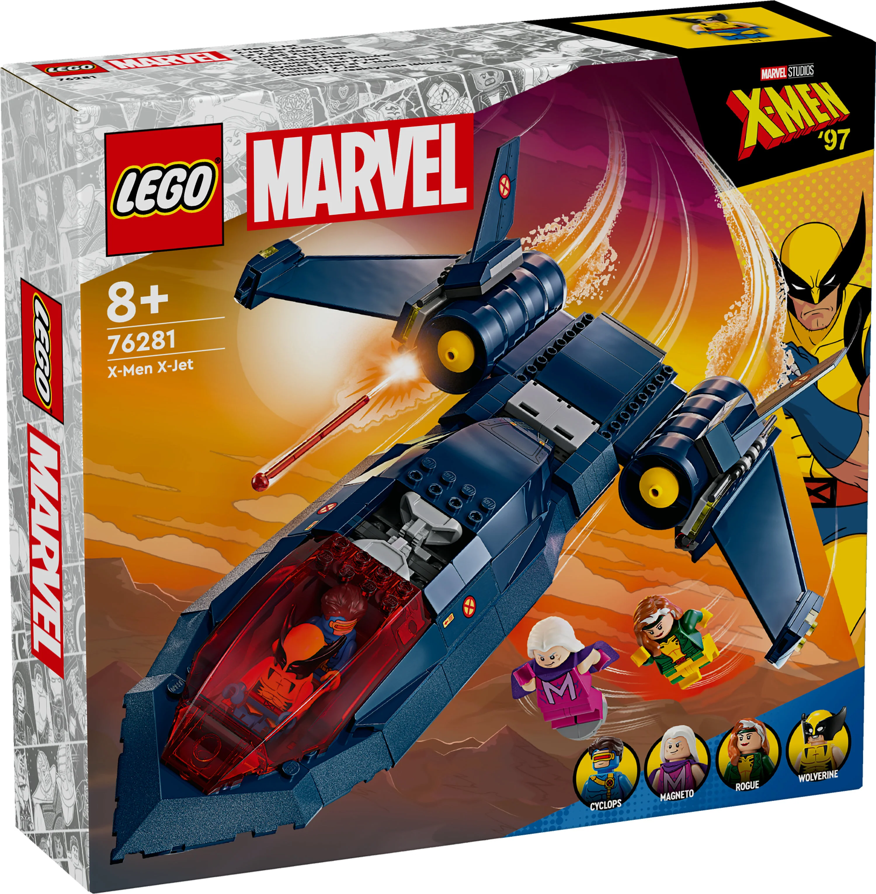 LEGO 76281 Marvel Super Heroes X-Men's X-Jet