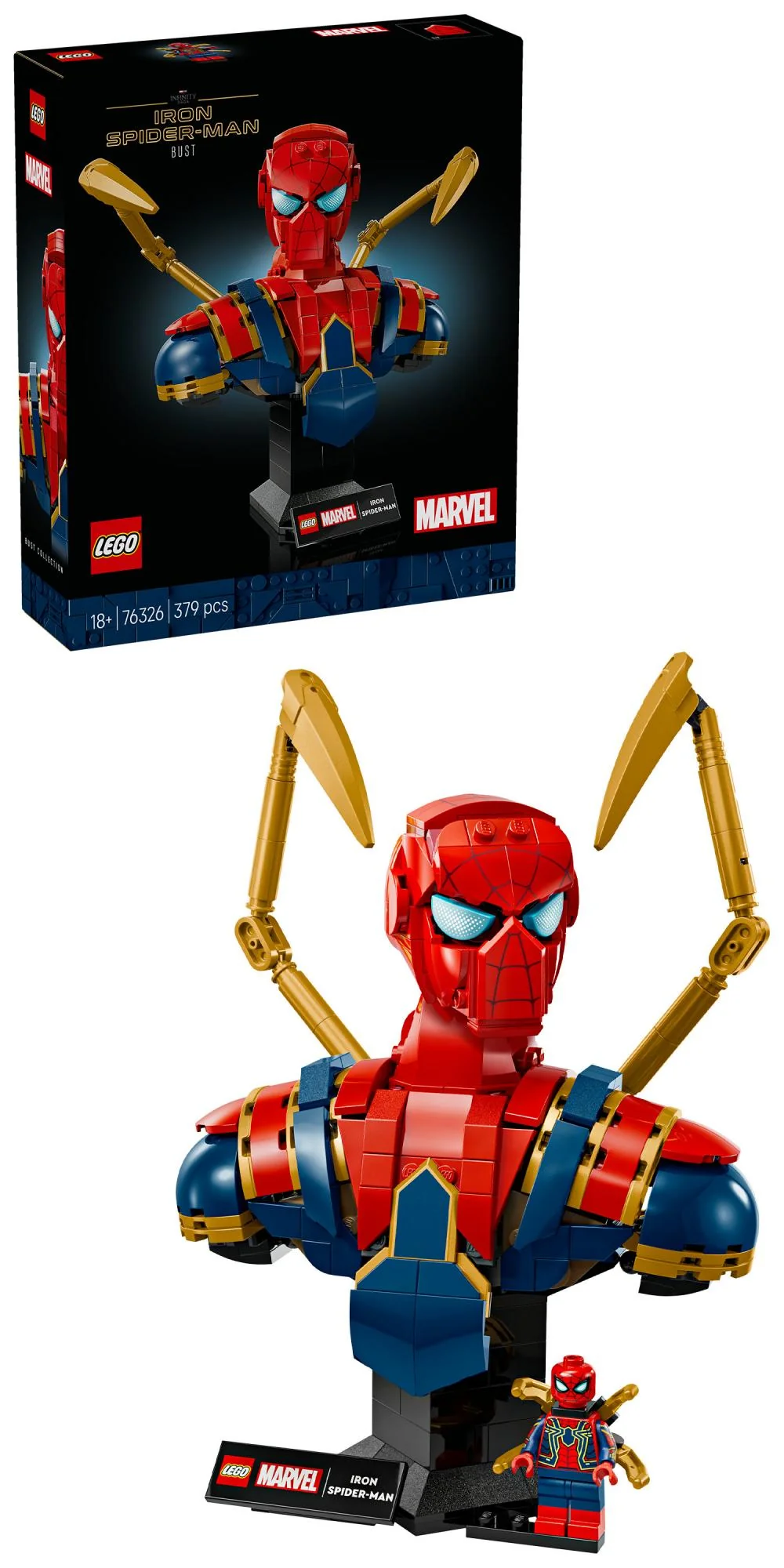 LEGO - Super Heroes - Iron Spider-Man Bust (76326)