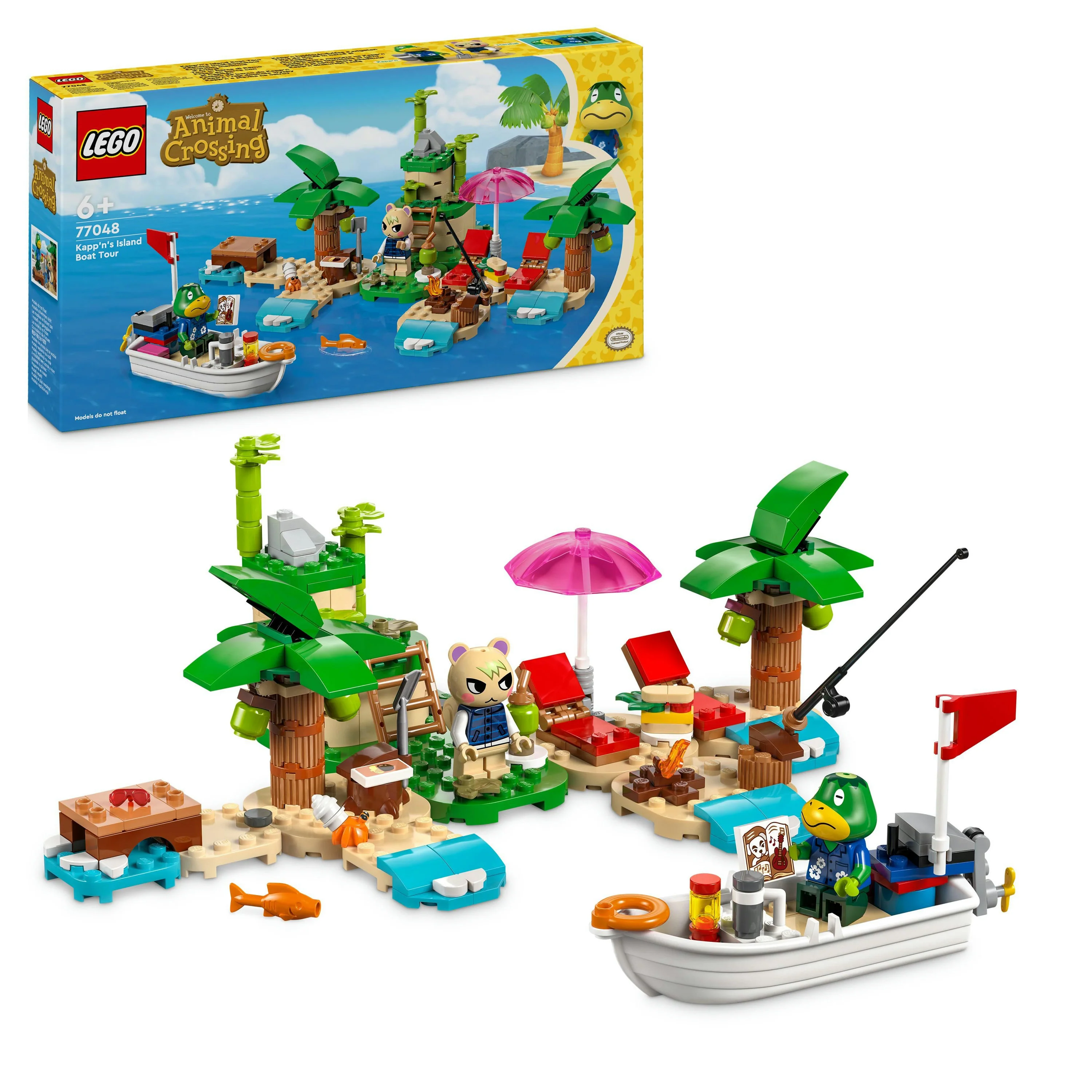 LEGO Animal Crossing - Kapp'n's Ø-bådtur(77048)
