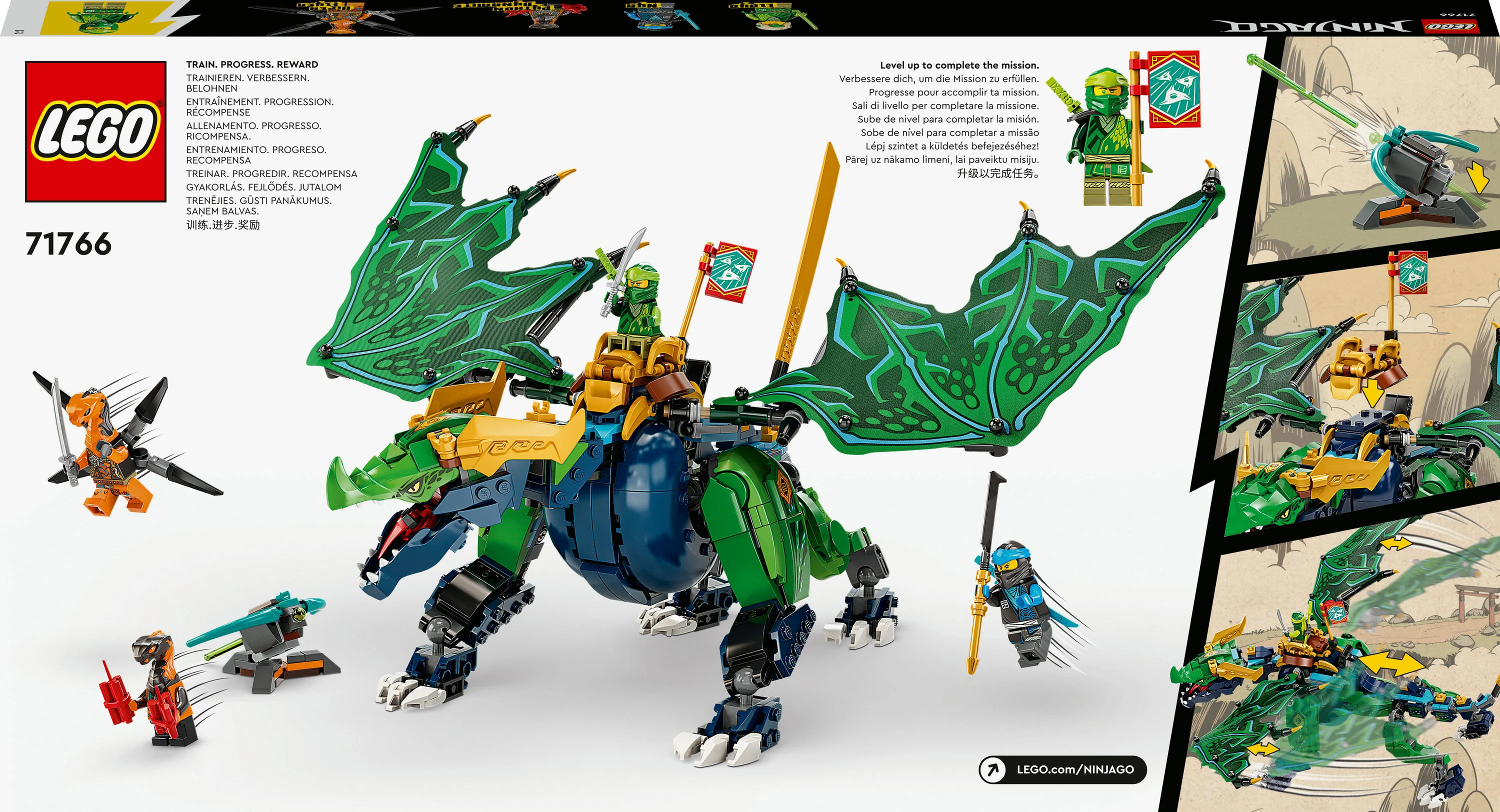 LEGO Ninjago Lloyd's Legendary Dragon - 71766