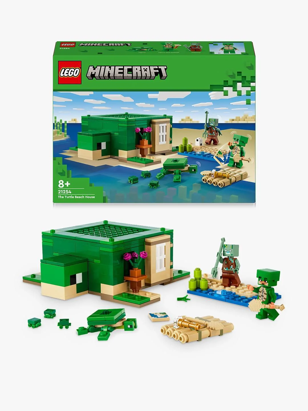 LEGO Minecraft - Skildpadde strandhuset