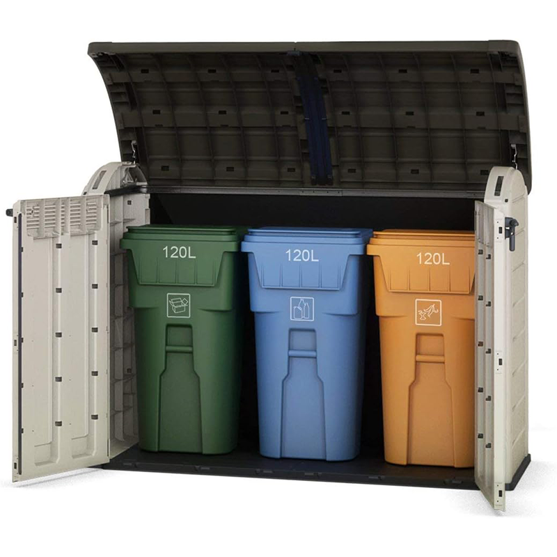 177 cm x 113 cm Ger&auml;teschuppen aus Kunstharz