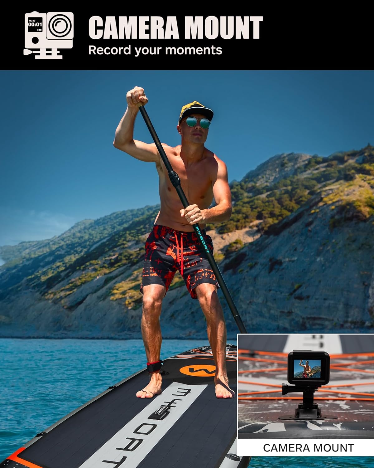 11'6脳34脳6 Extra Wide Inflatable Paddle Board