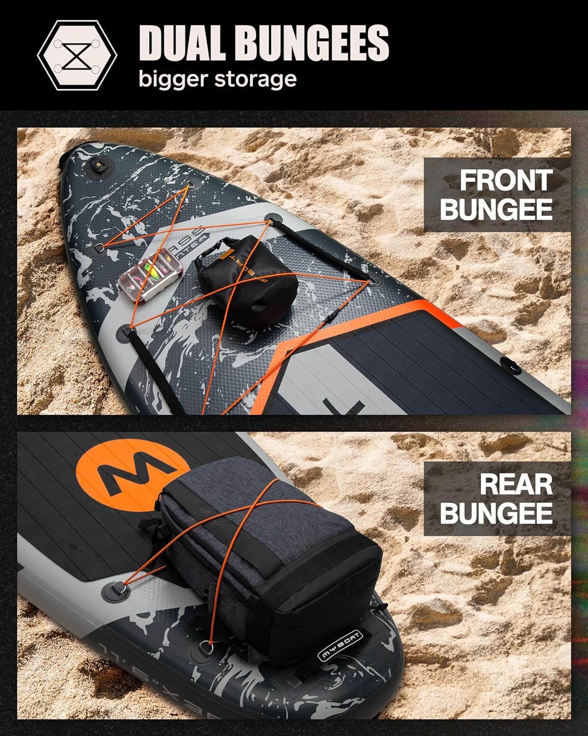 11'6脳34脳6 Extra Wide Inflatable Paddle Board