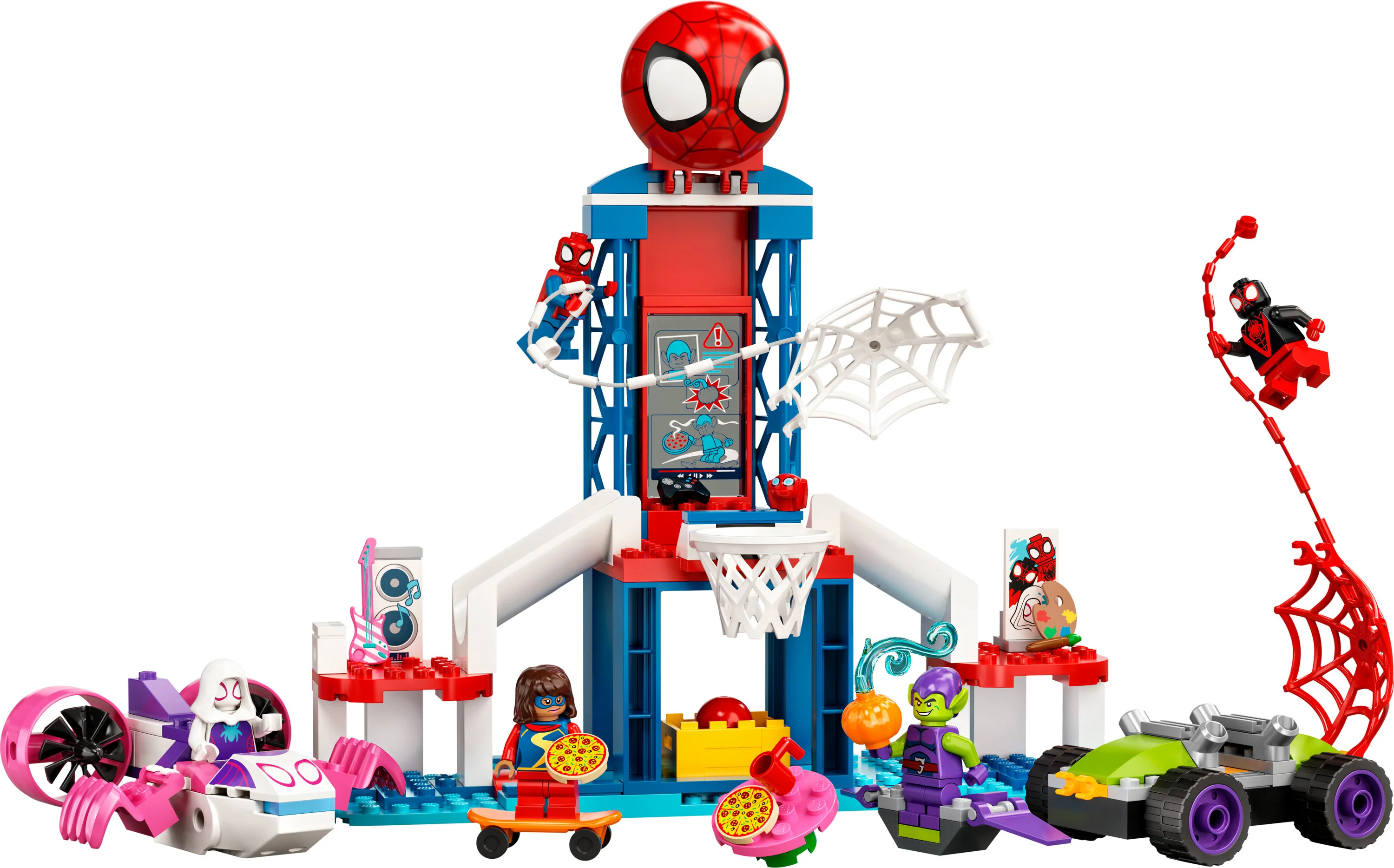LEGO 4+ Spider-Man's Hovedkvarter - 10784