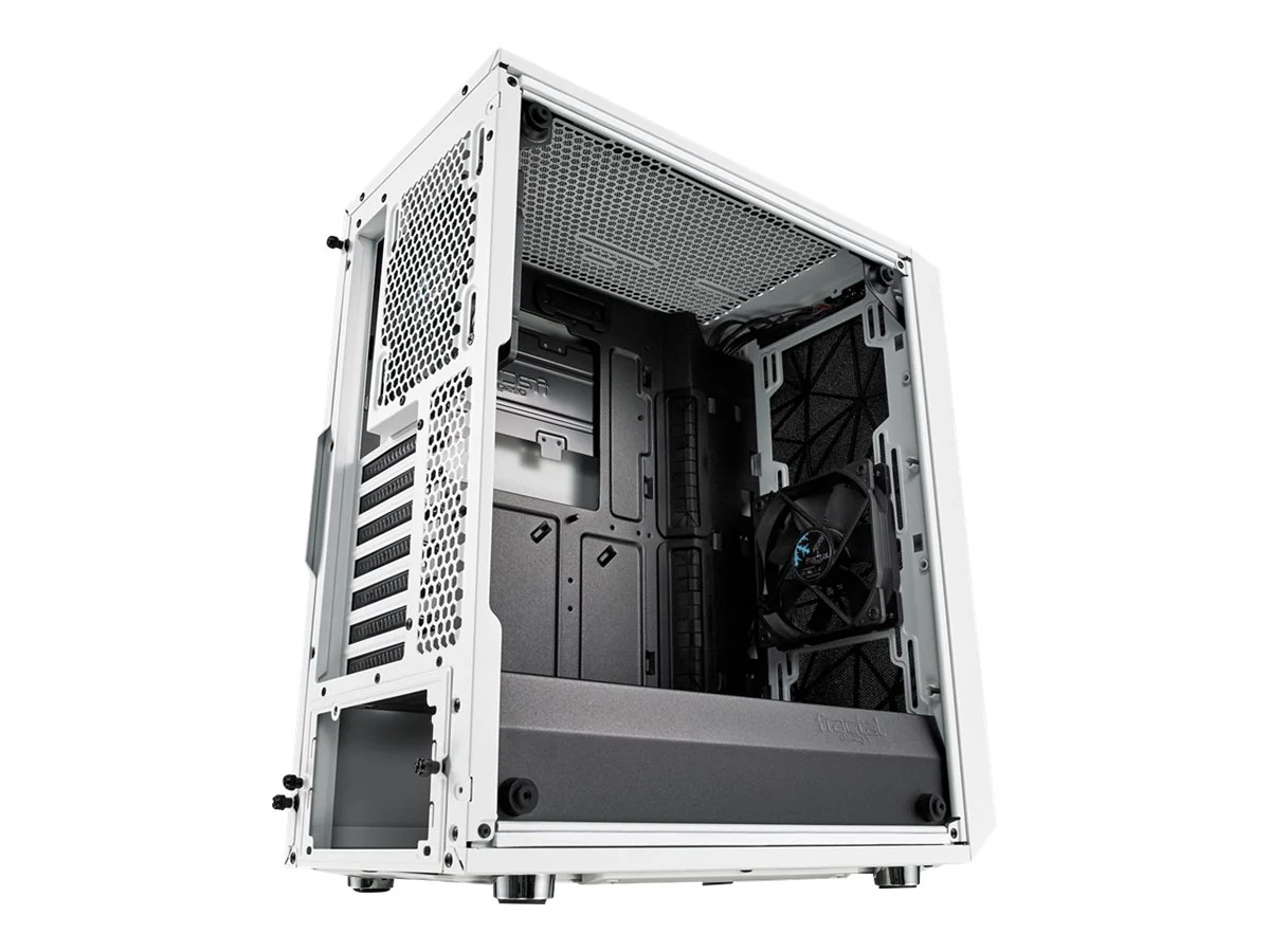 Fractal Design Meshify C Weiß – TG Tower ATX Weiß