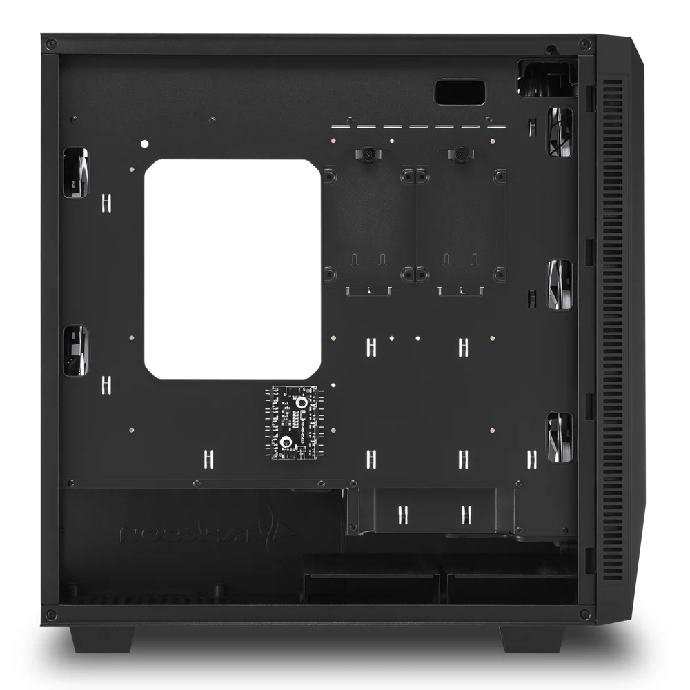 Sharkoon REV200. tower case (black. tempered glass)