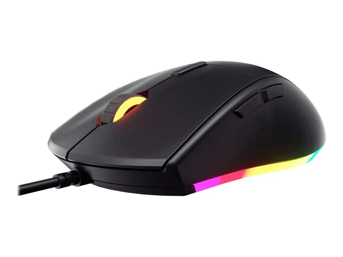 Cougar Minos XT Optisches Kabel Schwarze Gaming-Maus