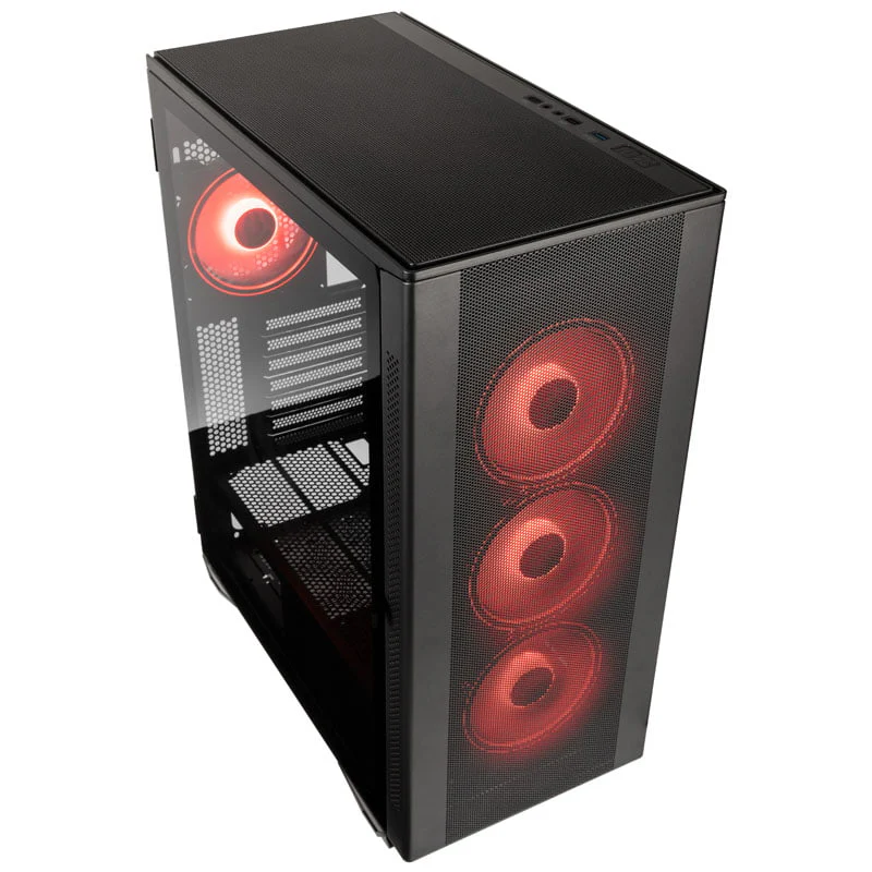 Kolink Stronghold Prism ARGB Midi-Tower-Gehäuse– Gunmetal Grey