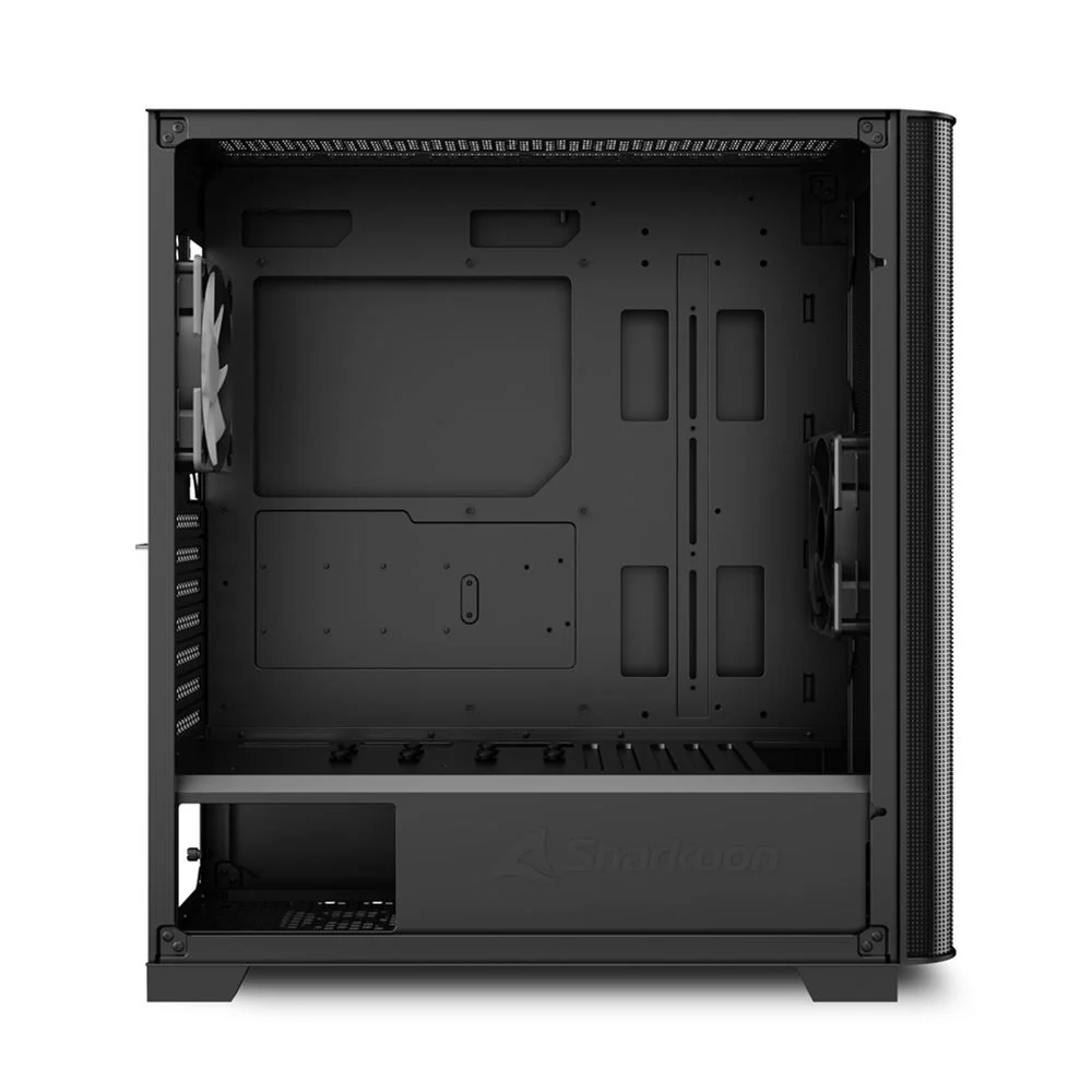 Sharkoon M30 RGB. tower case (black. tempered glass)