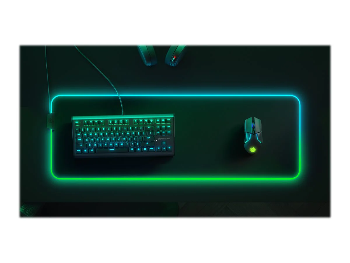 SteelSeries QcK Prism XL Mauspad mit Licht