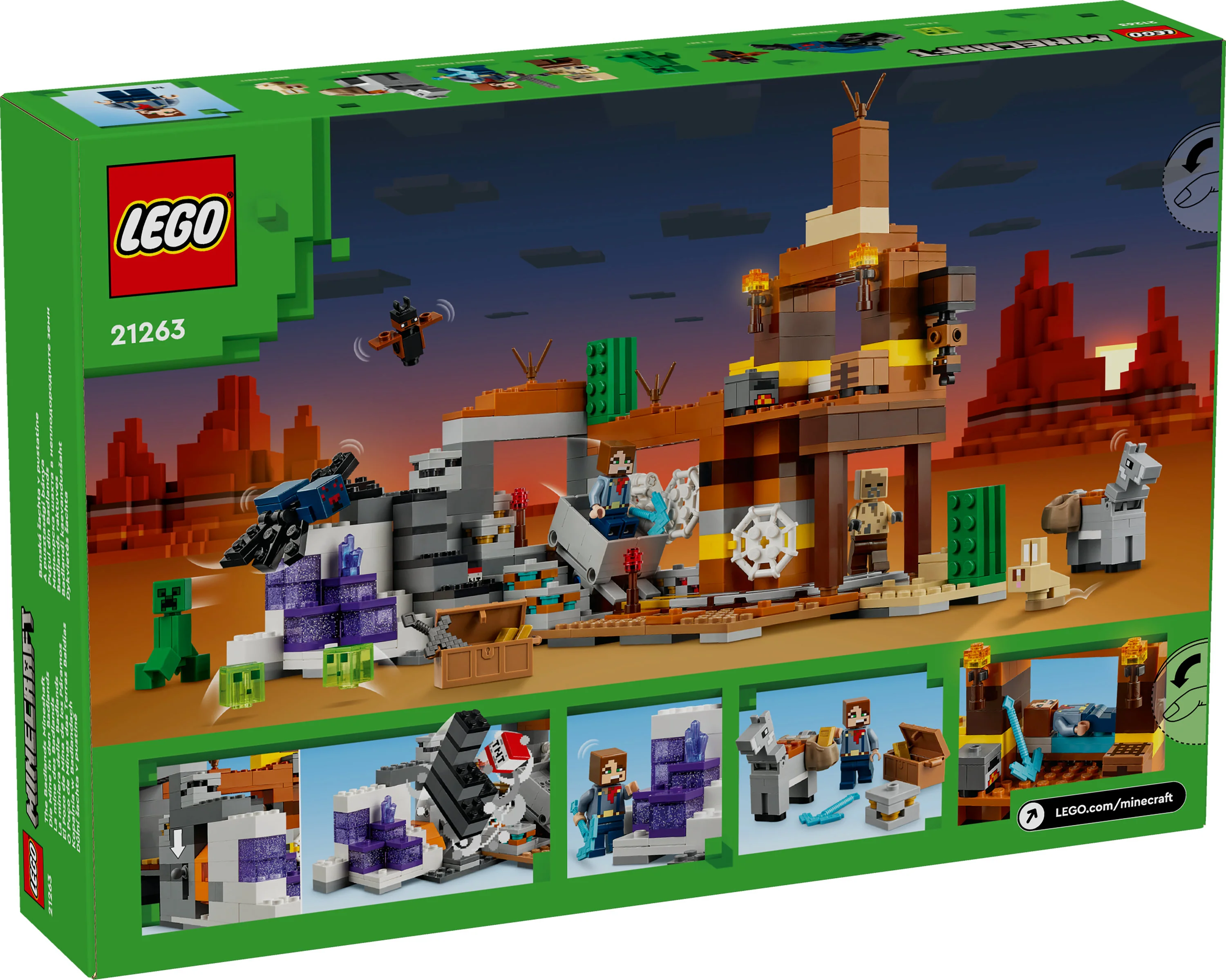 LEGO Minecraft - Badlands Mineskakt (21263)
