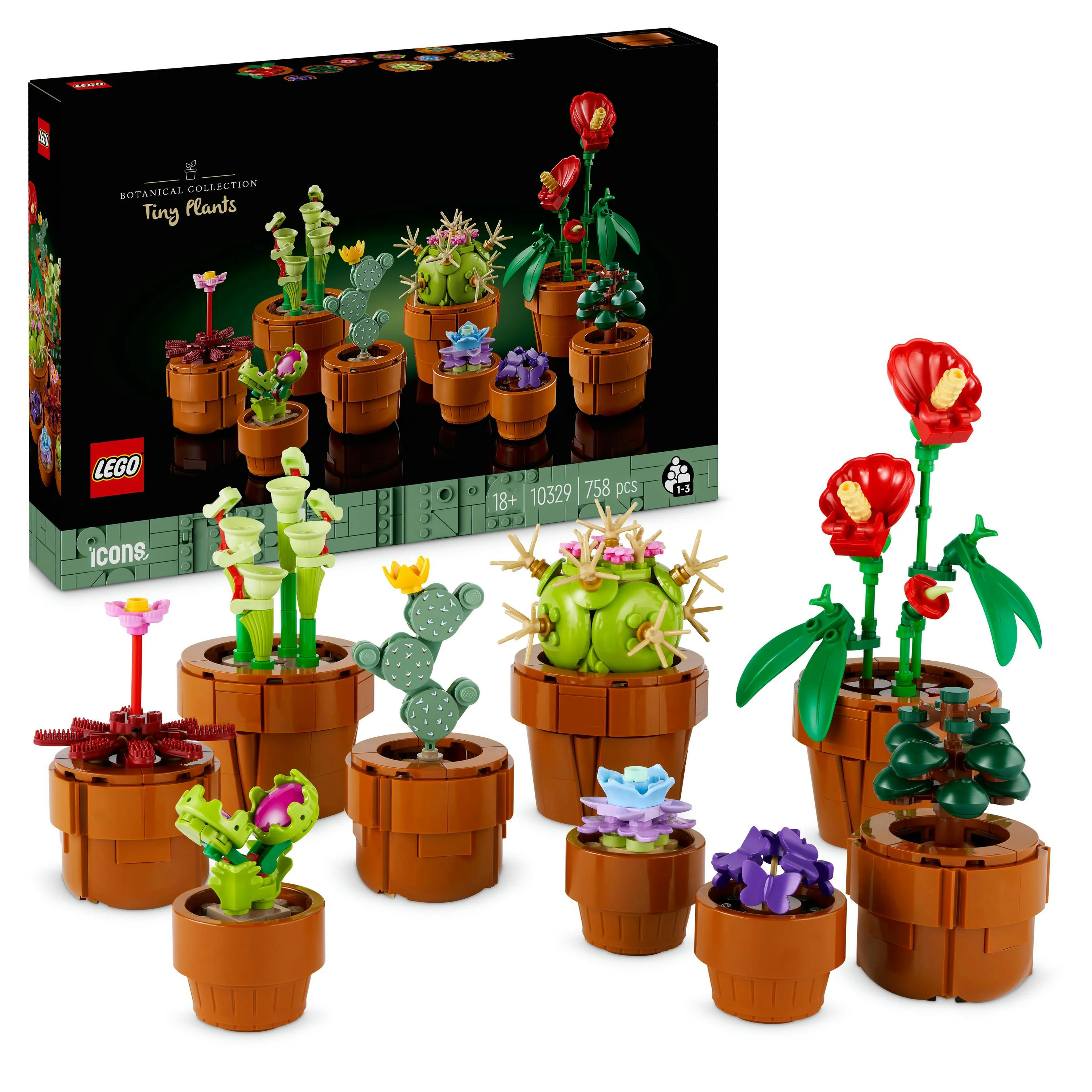 LEGO 10329 Icons Mini Planter