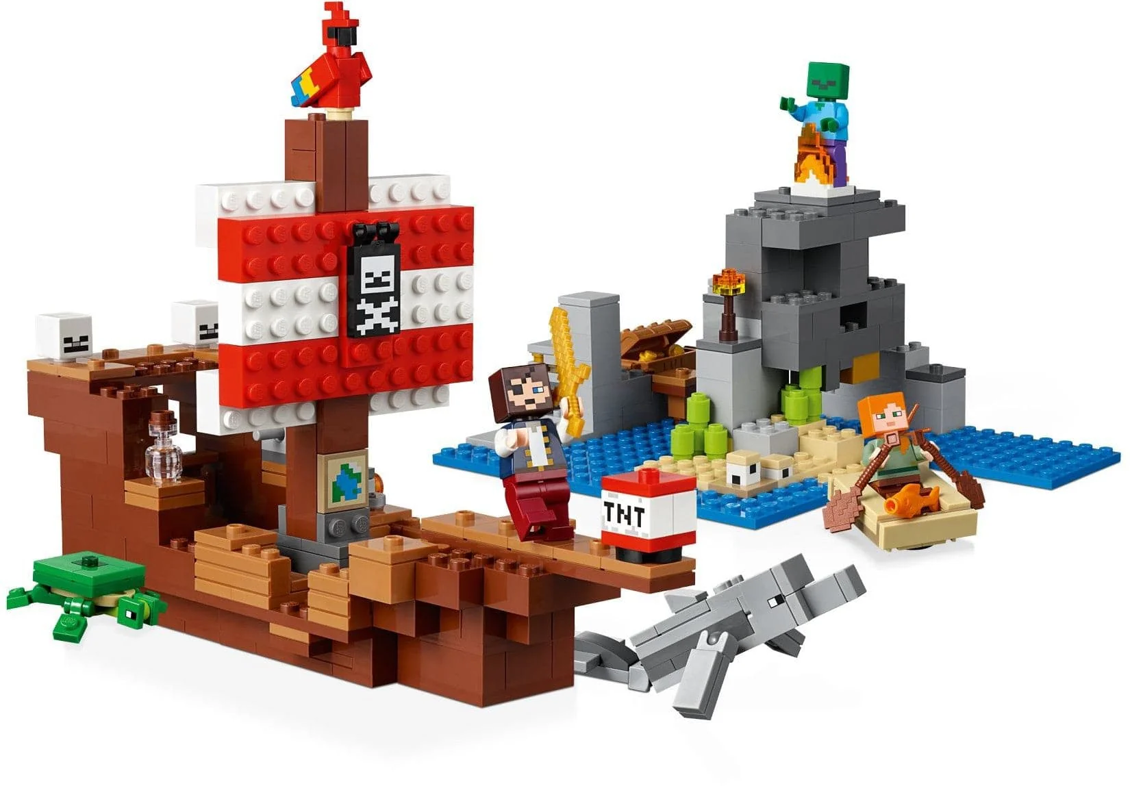 LEGO Minecraft– Das Piratenschiff-Abenteuer (21152)
