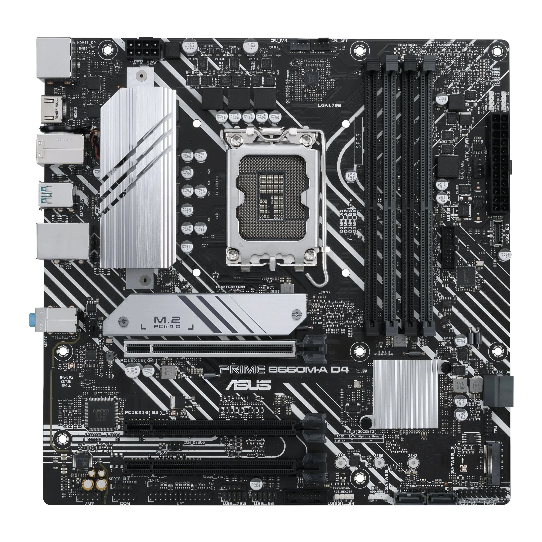 ASUS PRIME B660M-A D4 (mATX. B660. LGA 1700. DDR4)