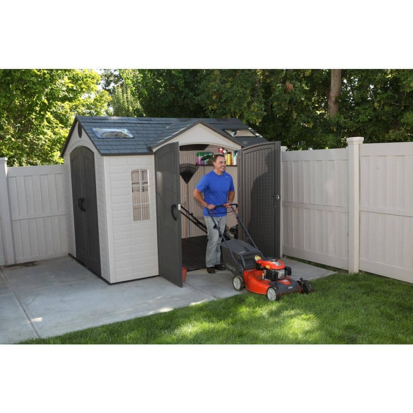 10 ft. x 8 ft. Resin Shed