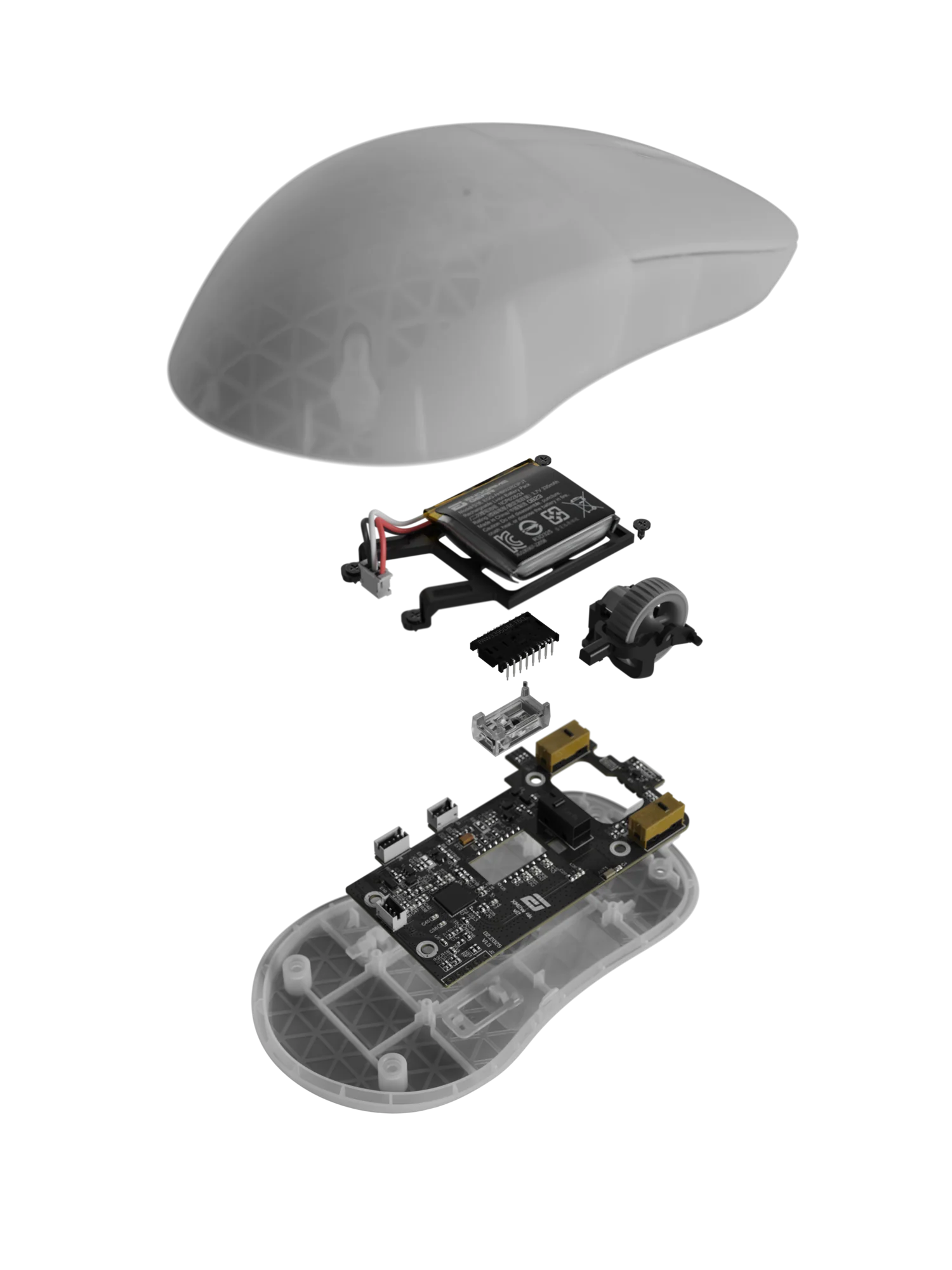 Endgame Gear XM2w 4K V2 – Trådløs Gaming Mus (White Frost)