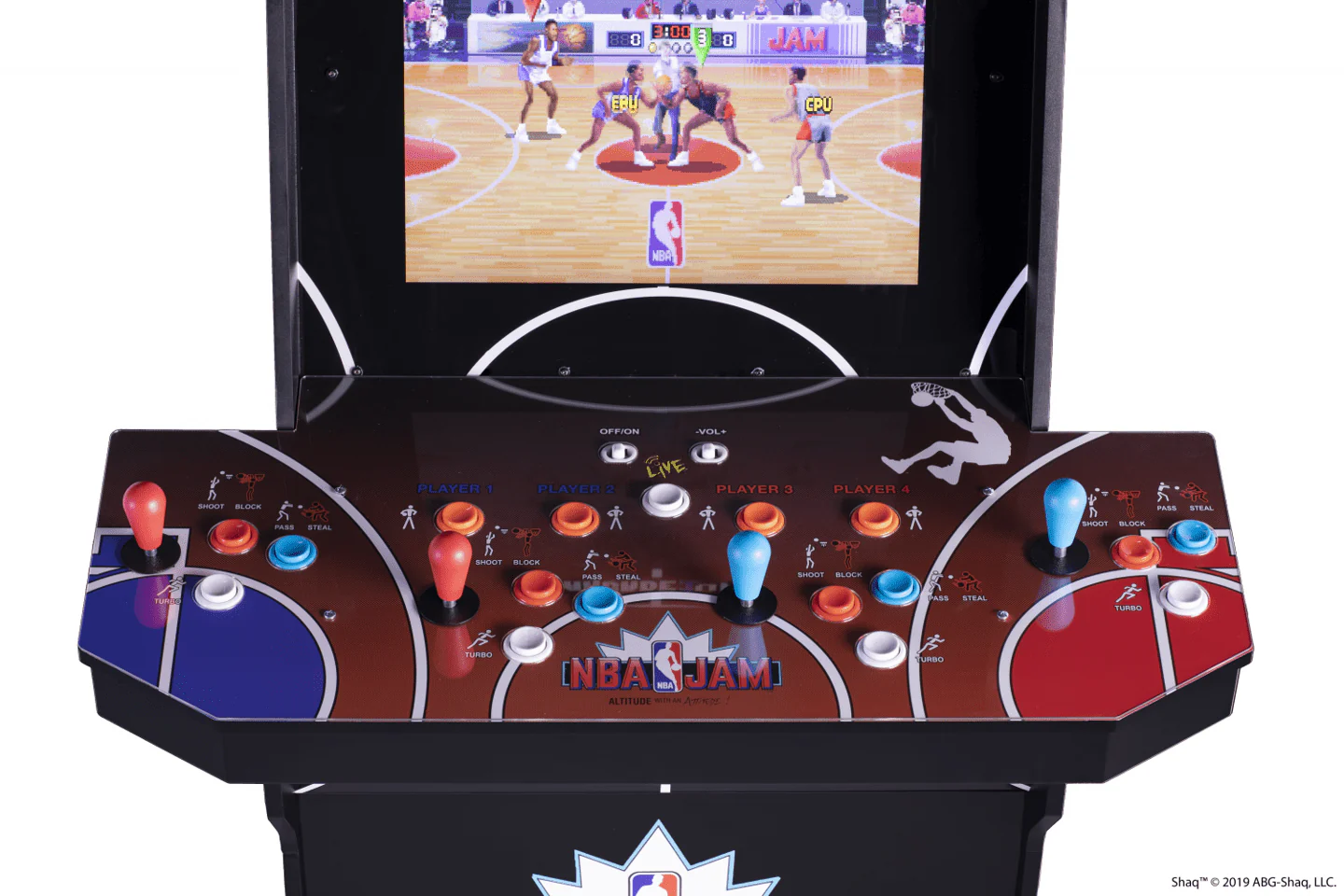ARCADE 1 Up Nba Jam Shaq Xl Arcade Machine