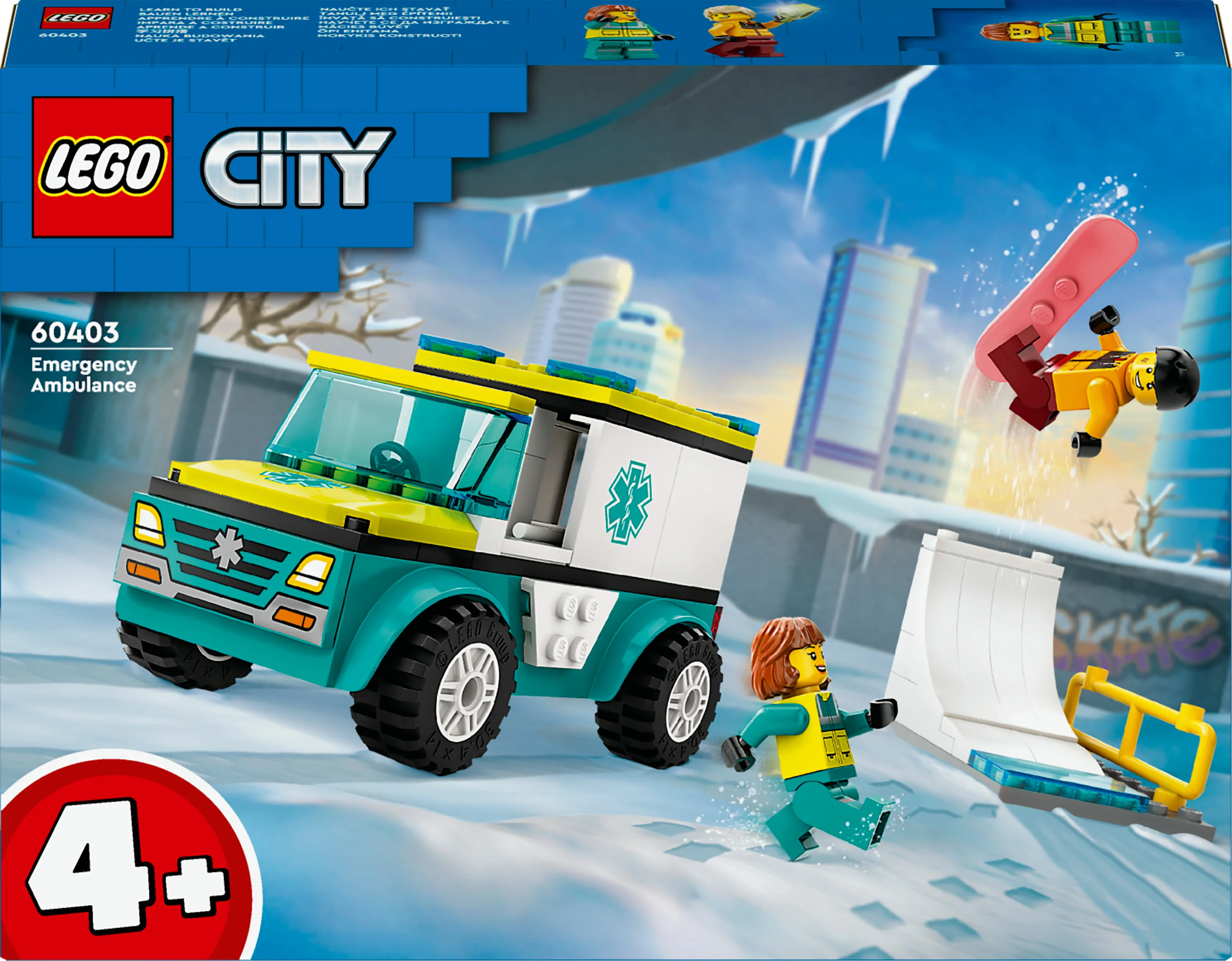 LEGO City - Ambulance og Snowboarder (60403)
