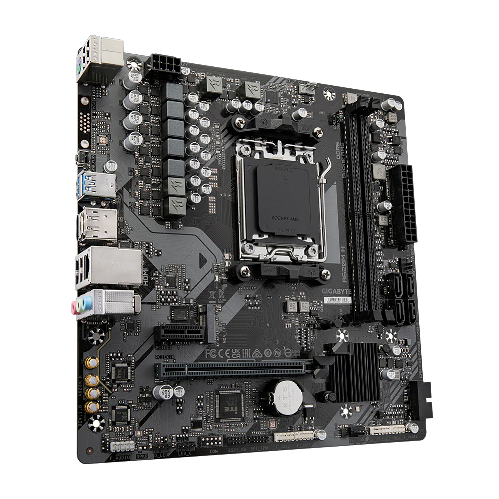 GIGABYTE A620M H - Socket AM5 - motherboard