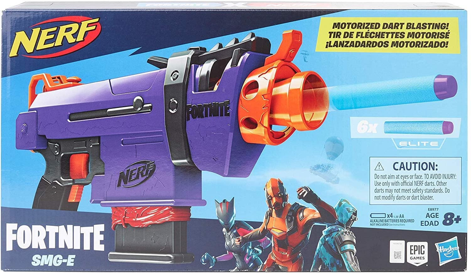 NERF– Fortnite– Motorisierter SMG-E-Blaster
