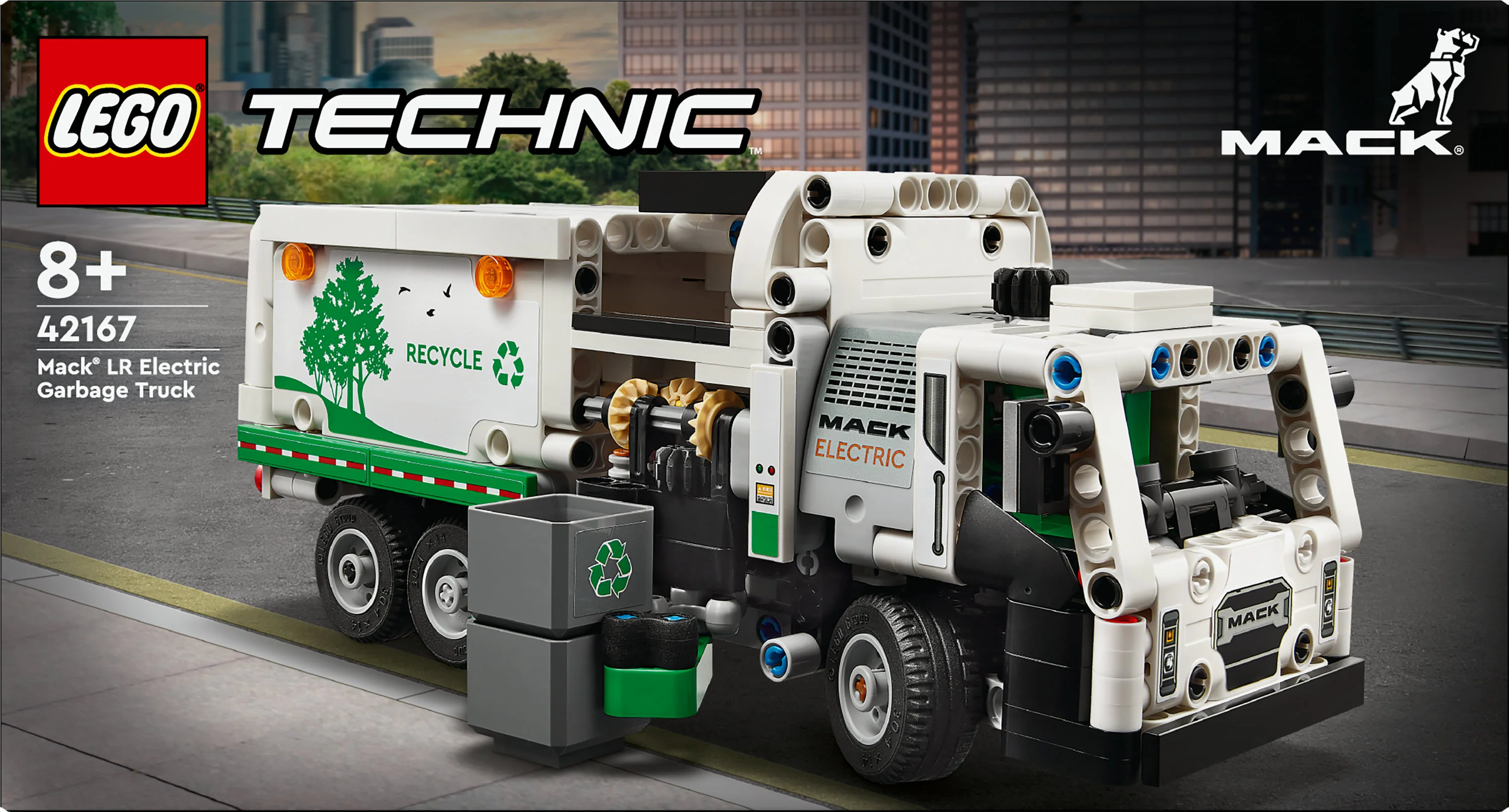 LEGO 42167 Technic Mack LR Elektrisk Affaldsbil