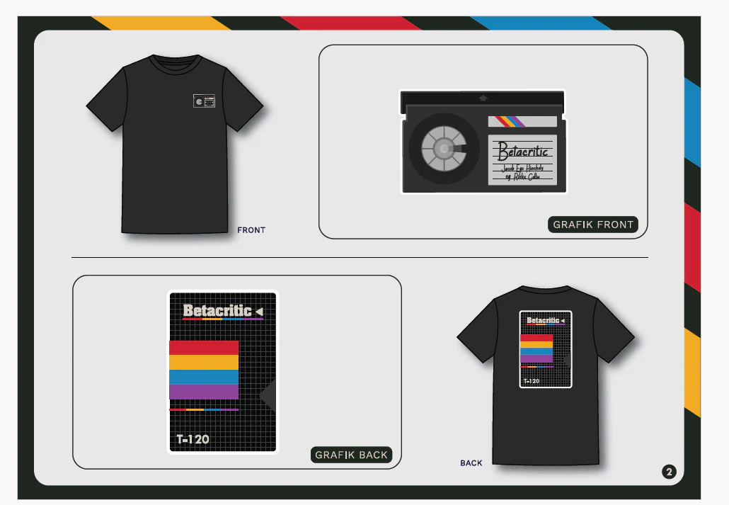 Betacritic Bånd Tee