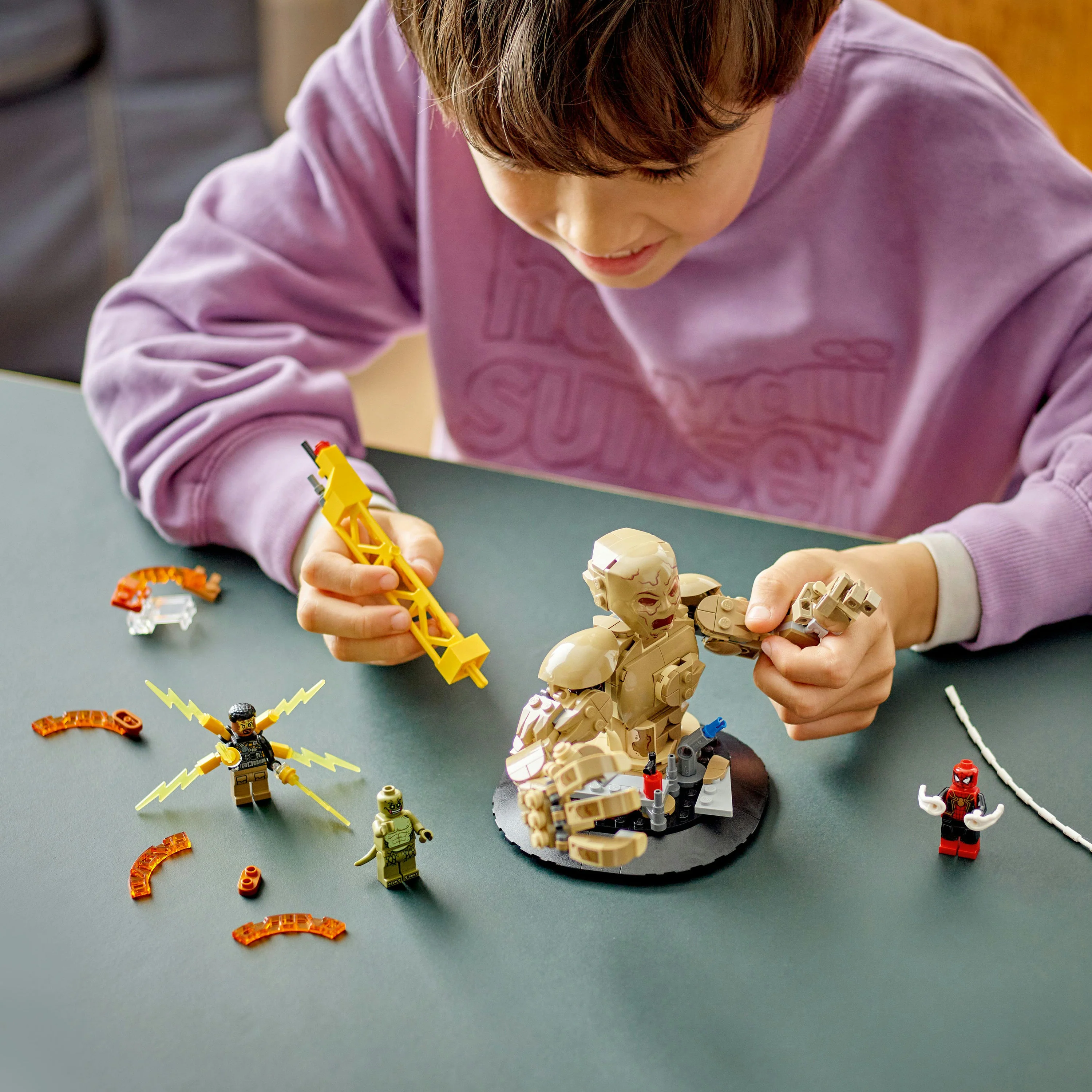 LEGO 76280 Marvel Super Heroes Spider-Man mod Sandman: opgør