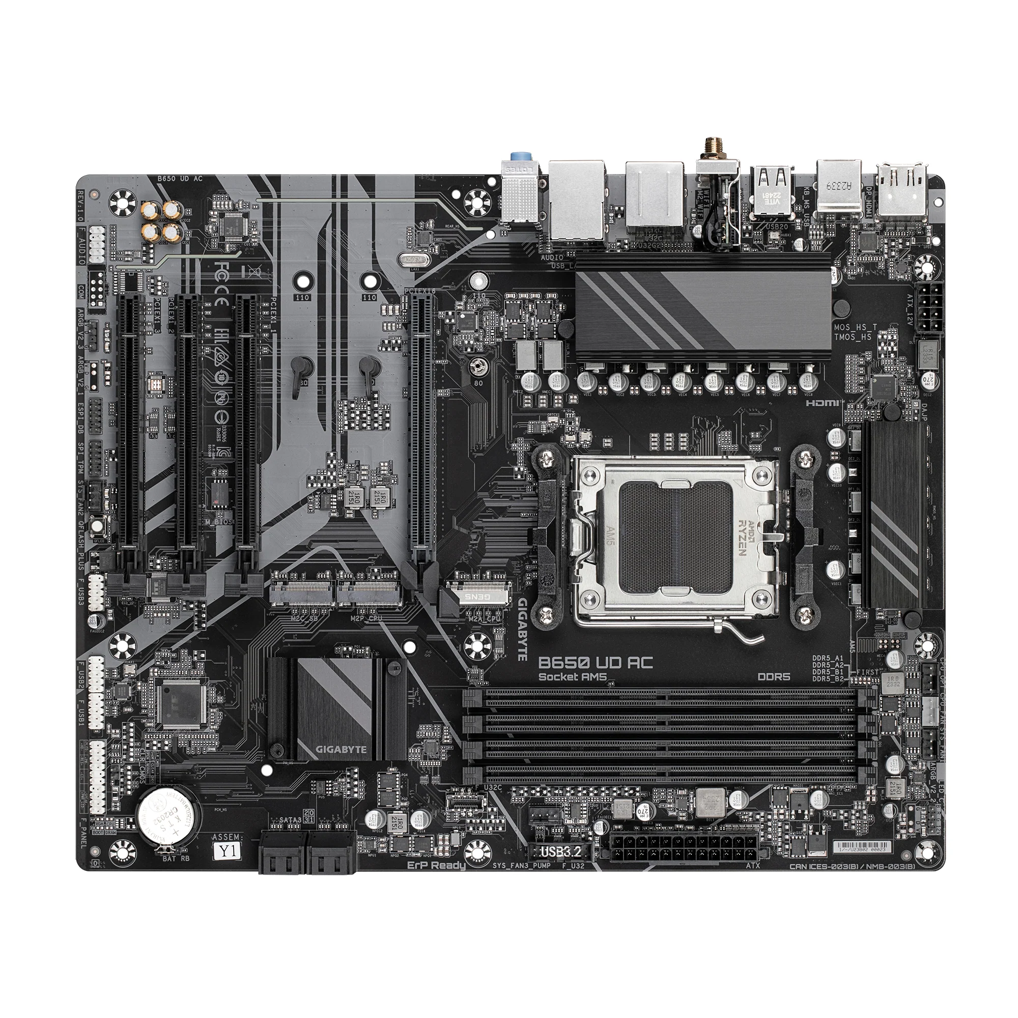 Gigabyte B650 UD AC ATX Socket AM5 AMD B650