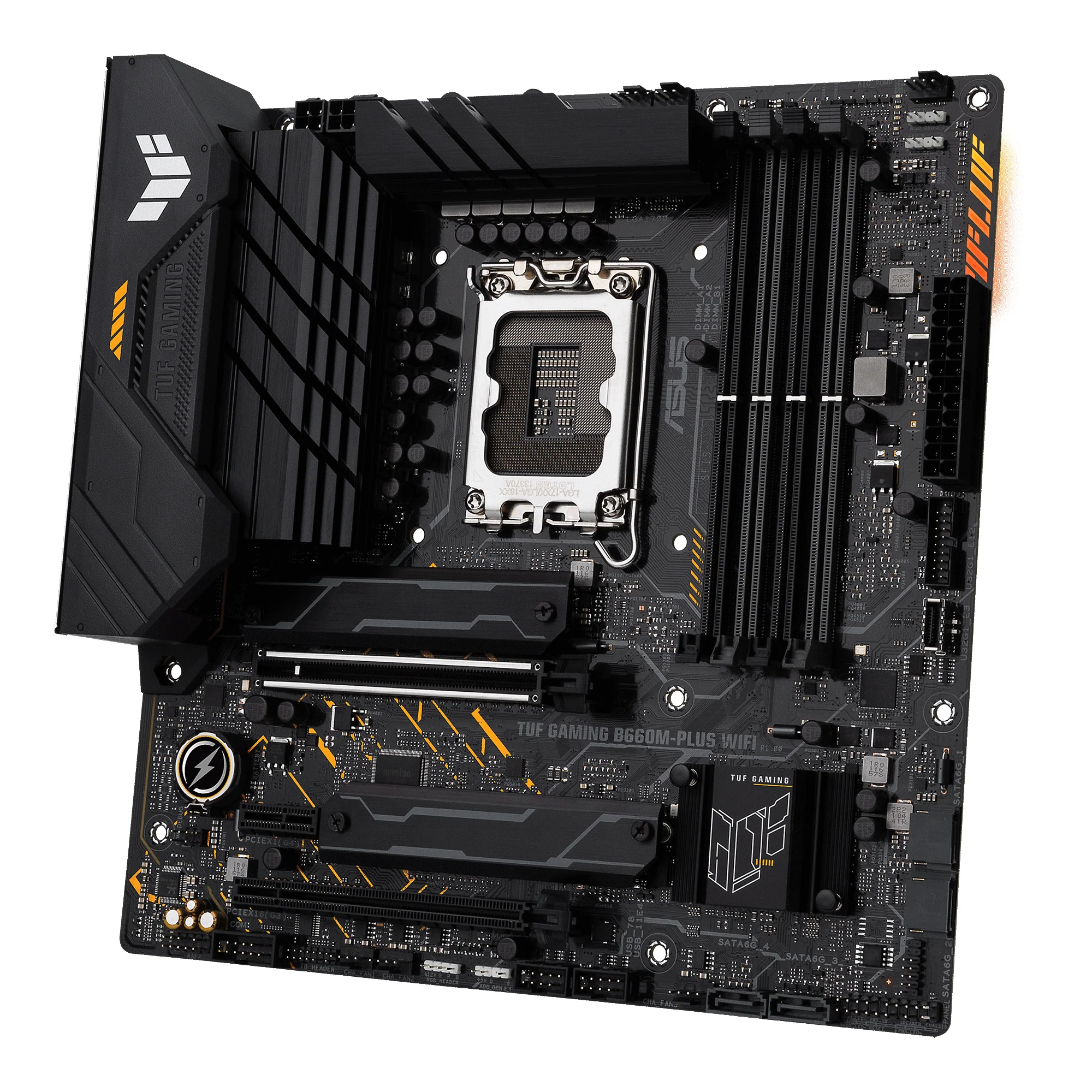 ASUS TUF GAMING B660M-PLUS WIFI (mATX. B660. LGA 1700. DDR5)
