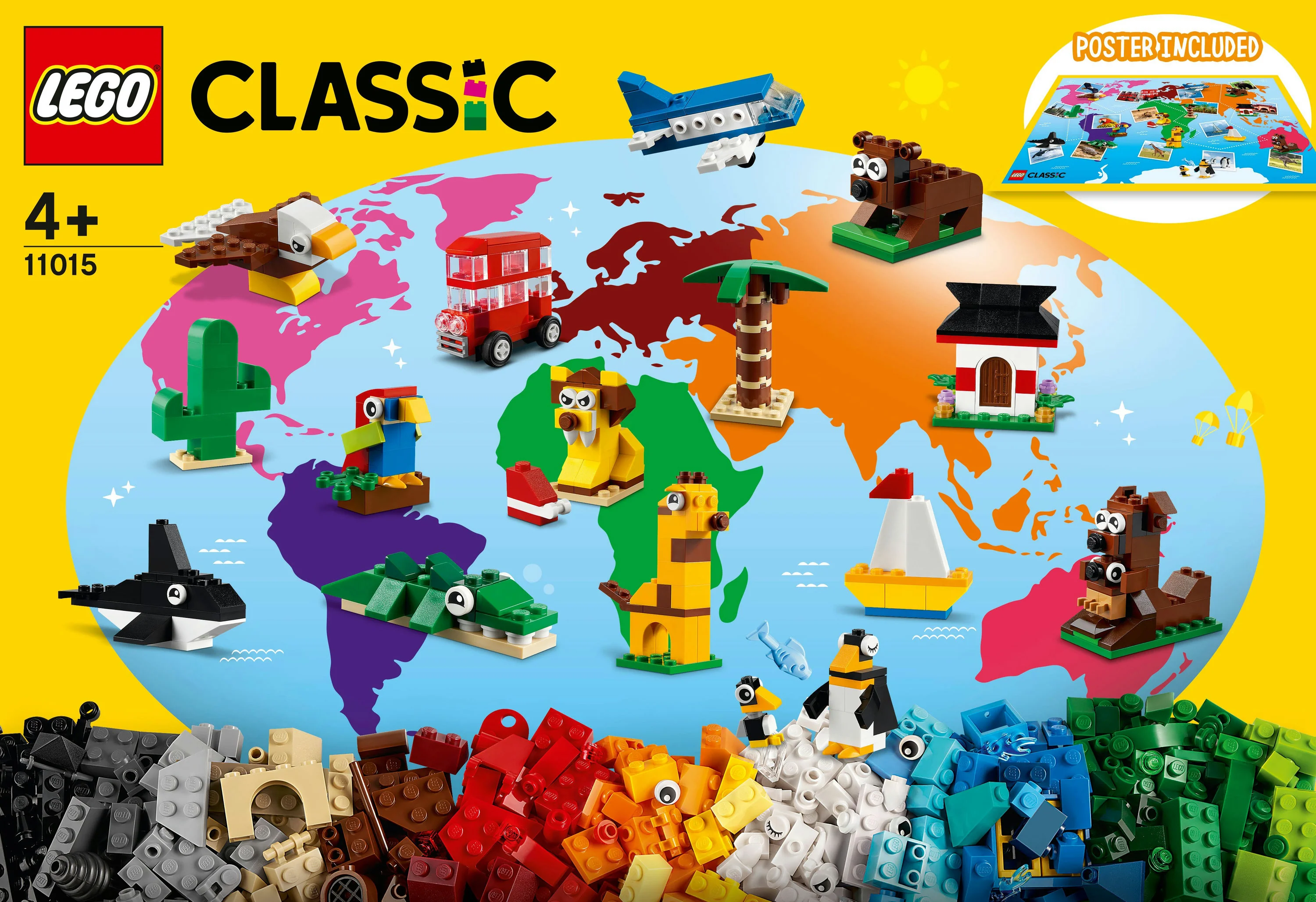 LEGO Classic - Verden rundt - 11015