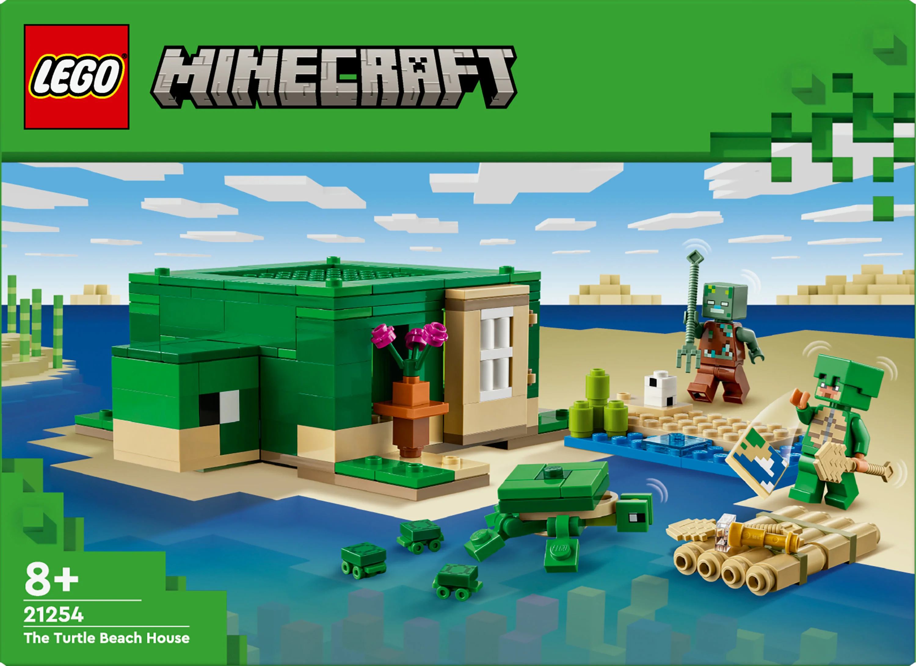 LEGO Minecraft - Skildpadde strandhuset