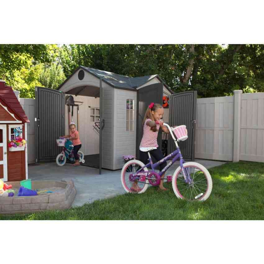 10 ft. x 8 ft. Resin Shed