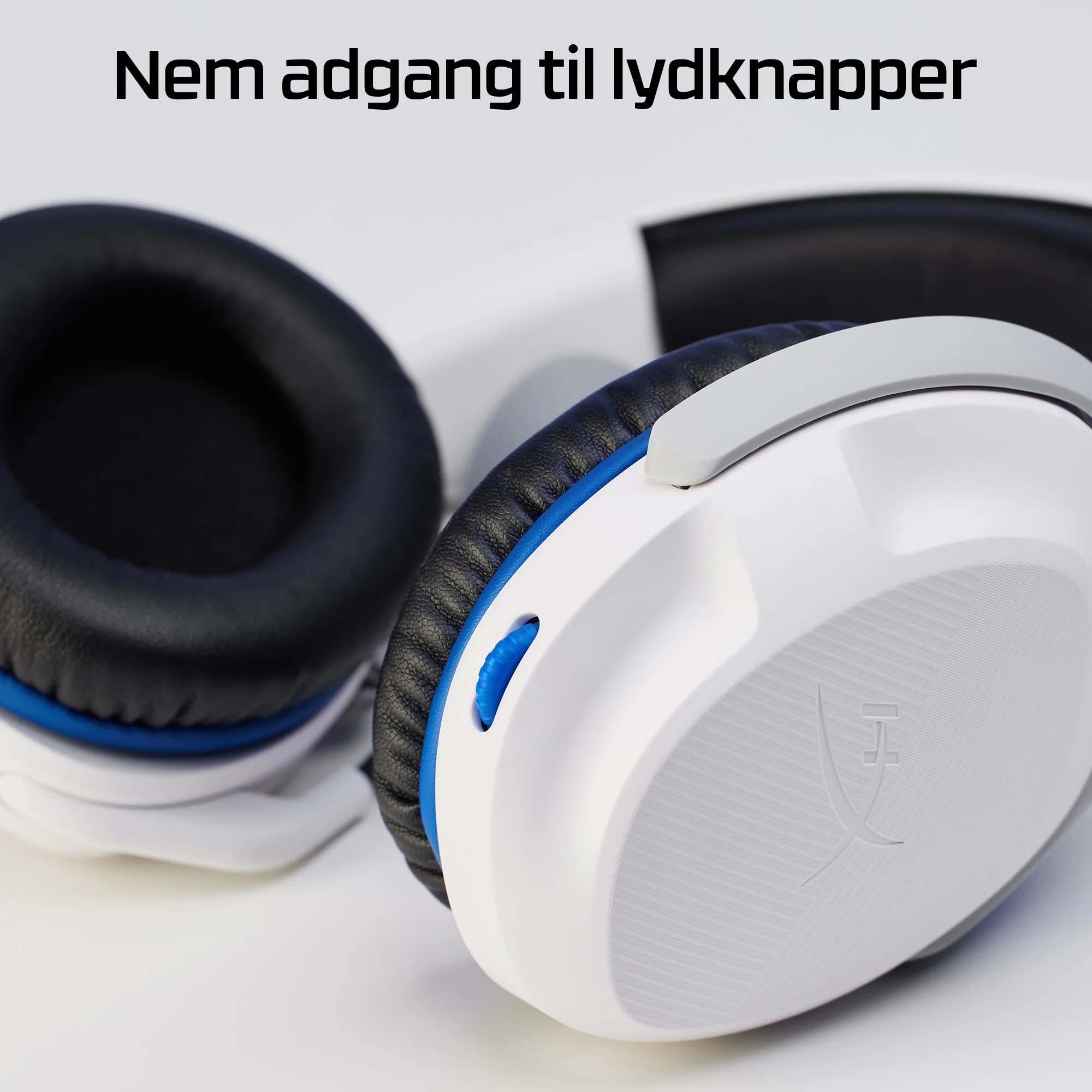 HyperX Cloud Stinger 2 - White - Headset - Sony PlayStation 5