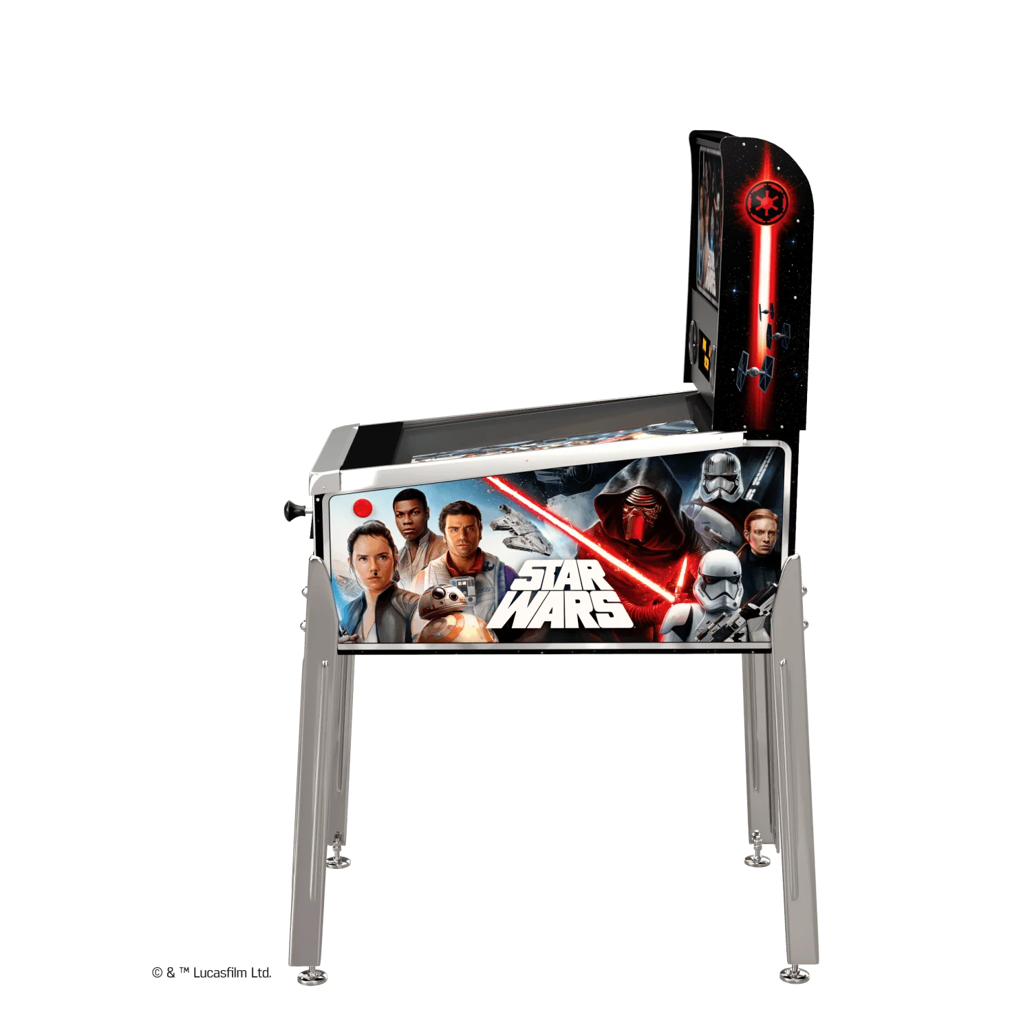 ARCADE 1 UP STAR WARS PINBALL MACHINE