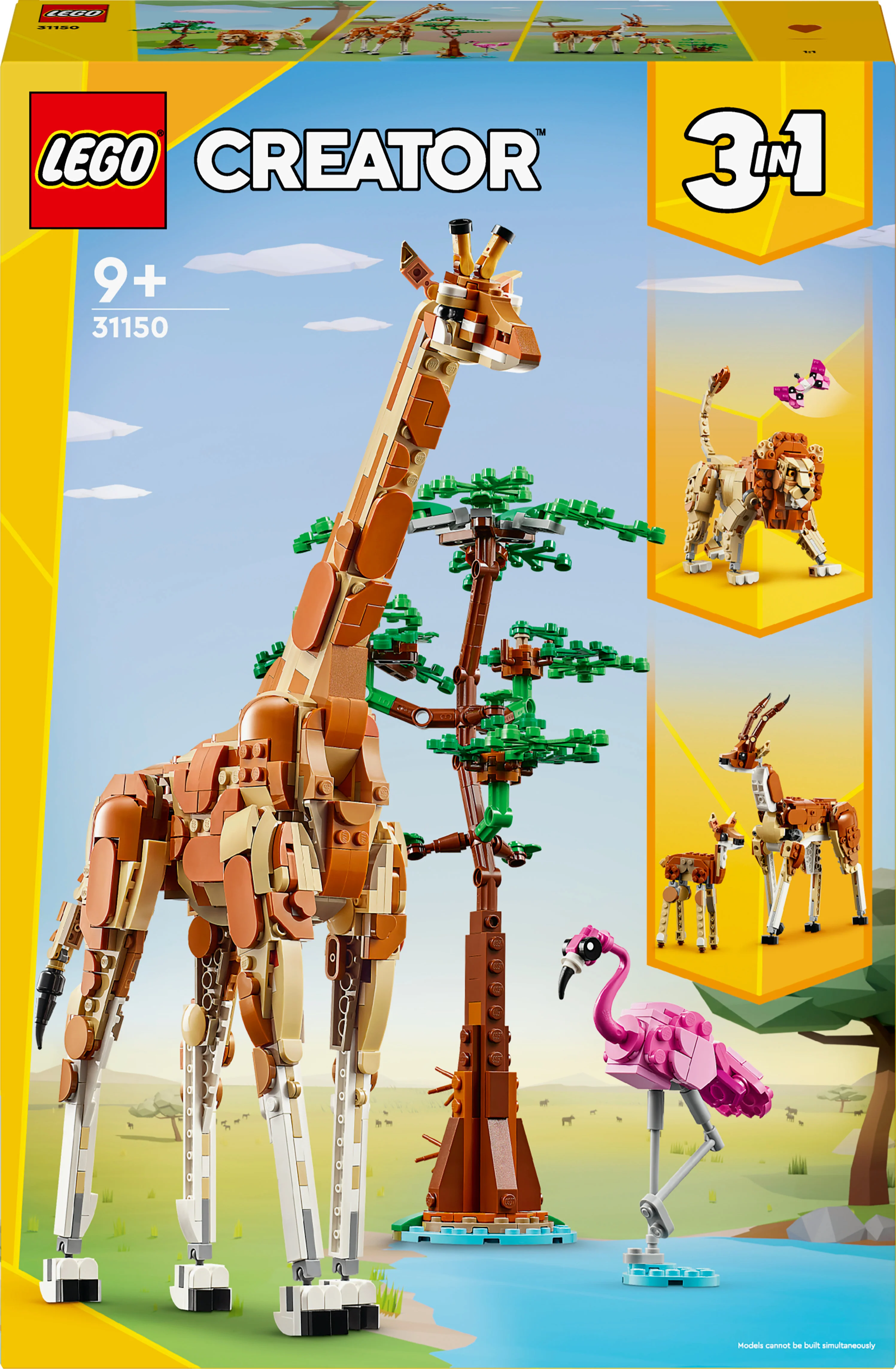 LEGO 31150 Creator 3-i-1 Dyresafari