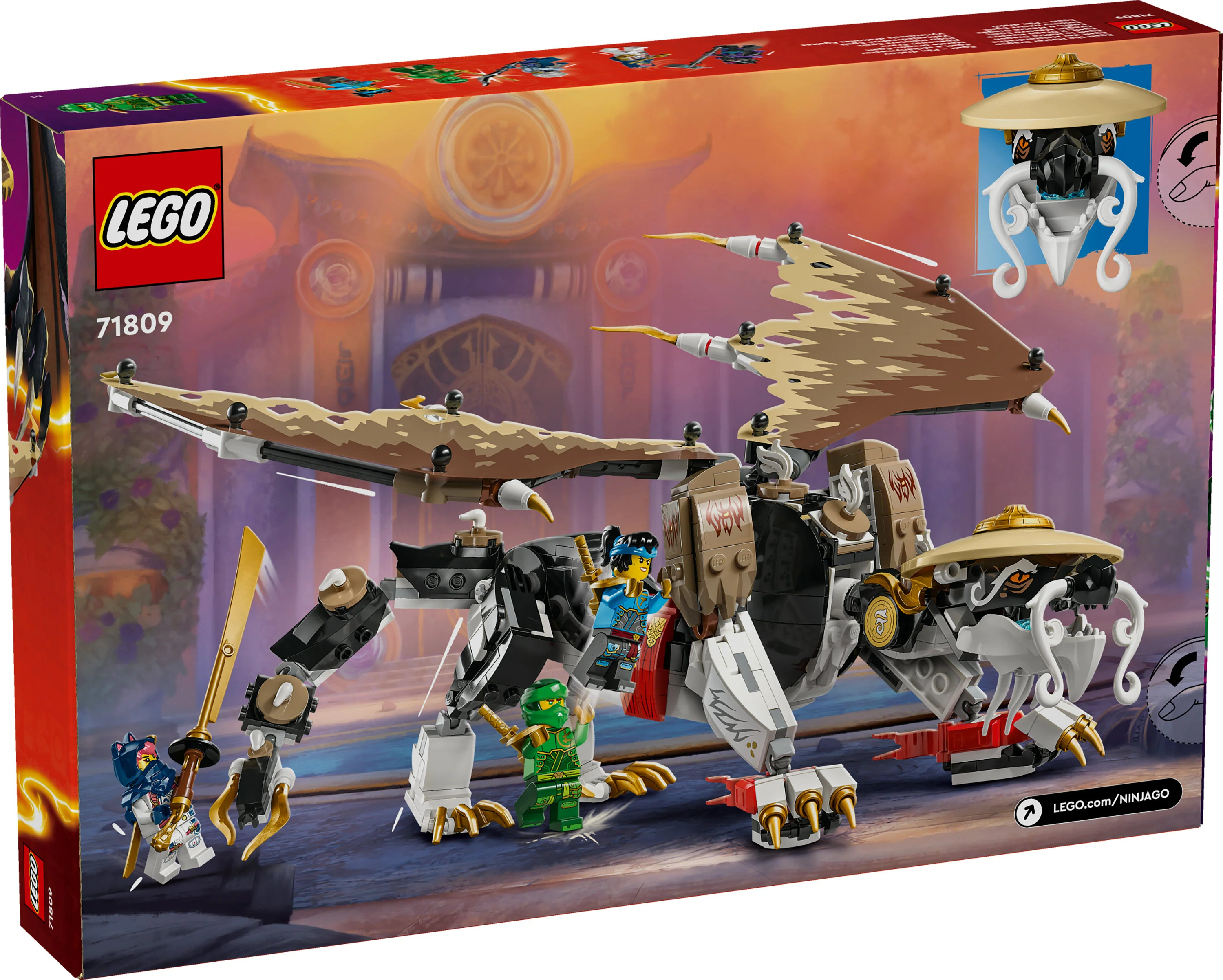 LEGO 71809 Ninjago Gleicht Mesterdragen