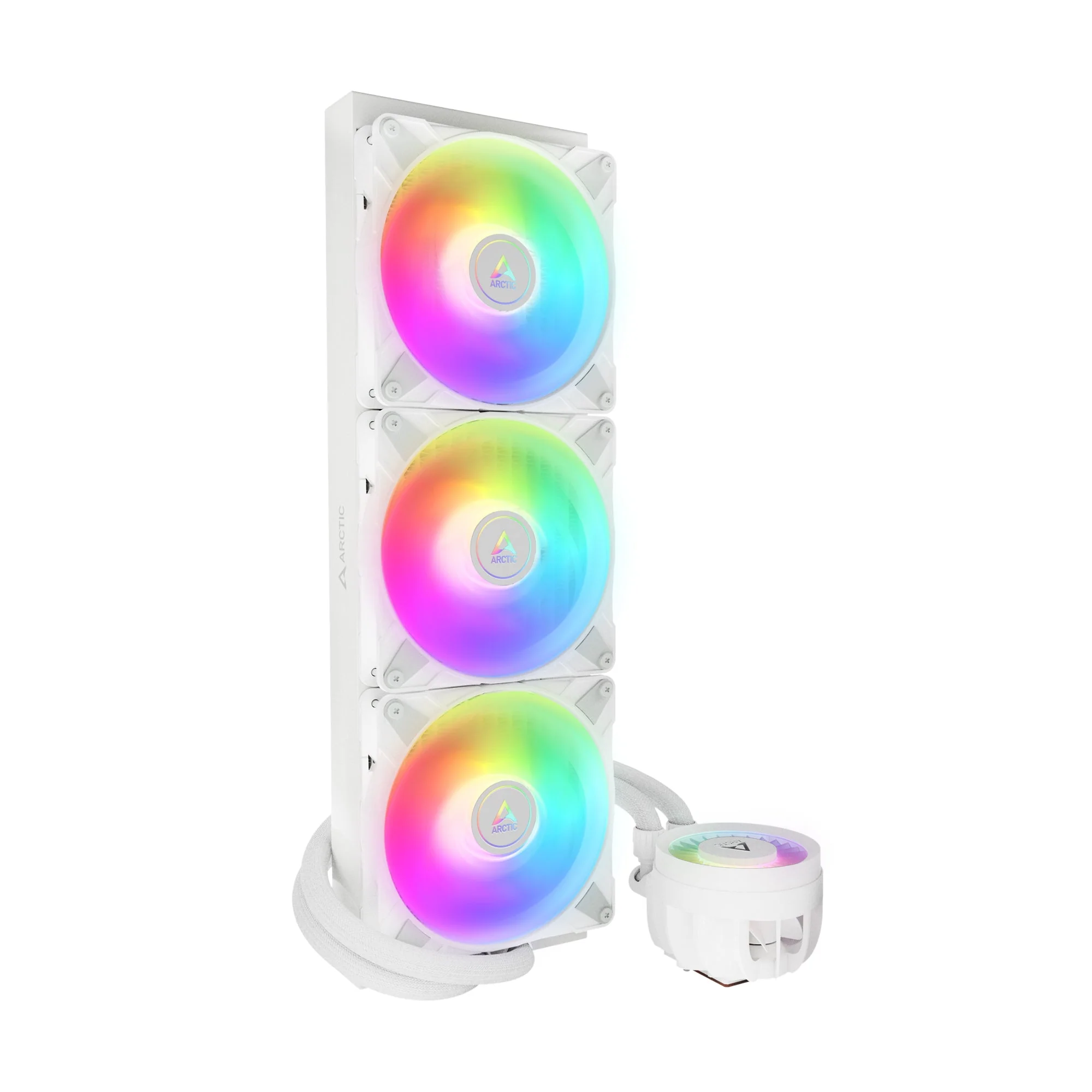 ARCTIC Liquid Freezer III 420 A-RGB kølesystem 1-pack Hvid 140 mm