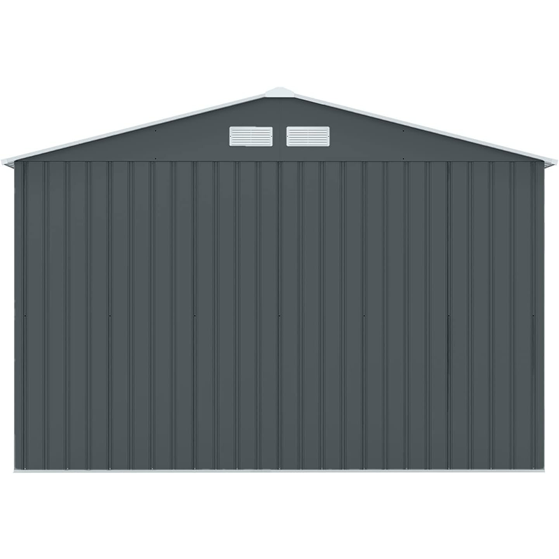 Metal Tool Shed.277 cm x 191 cm x 192 cm.Garden Shed with