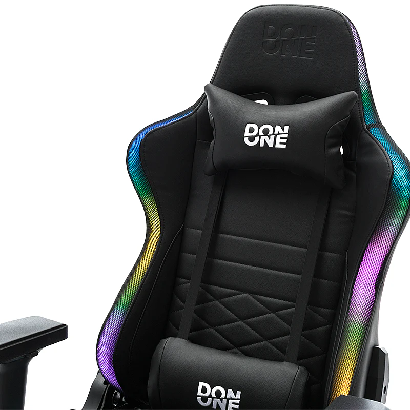 DON ONE– Valentino RGB Gamer Stuhl MK3– PU-Leder– bis zu 120 kg