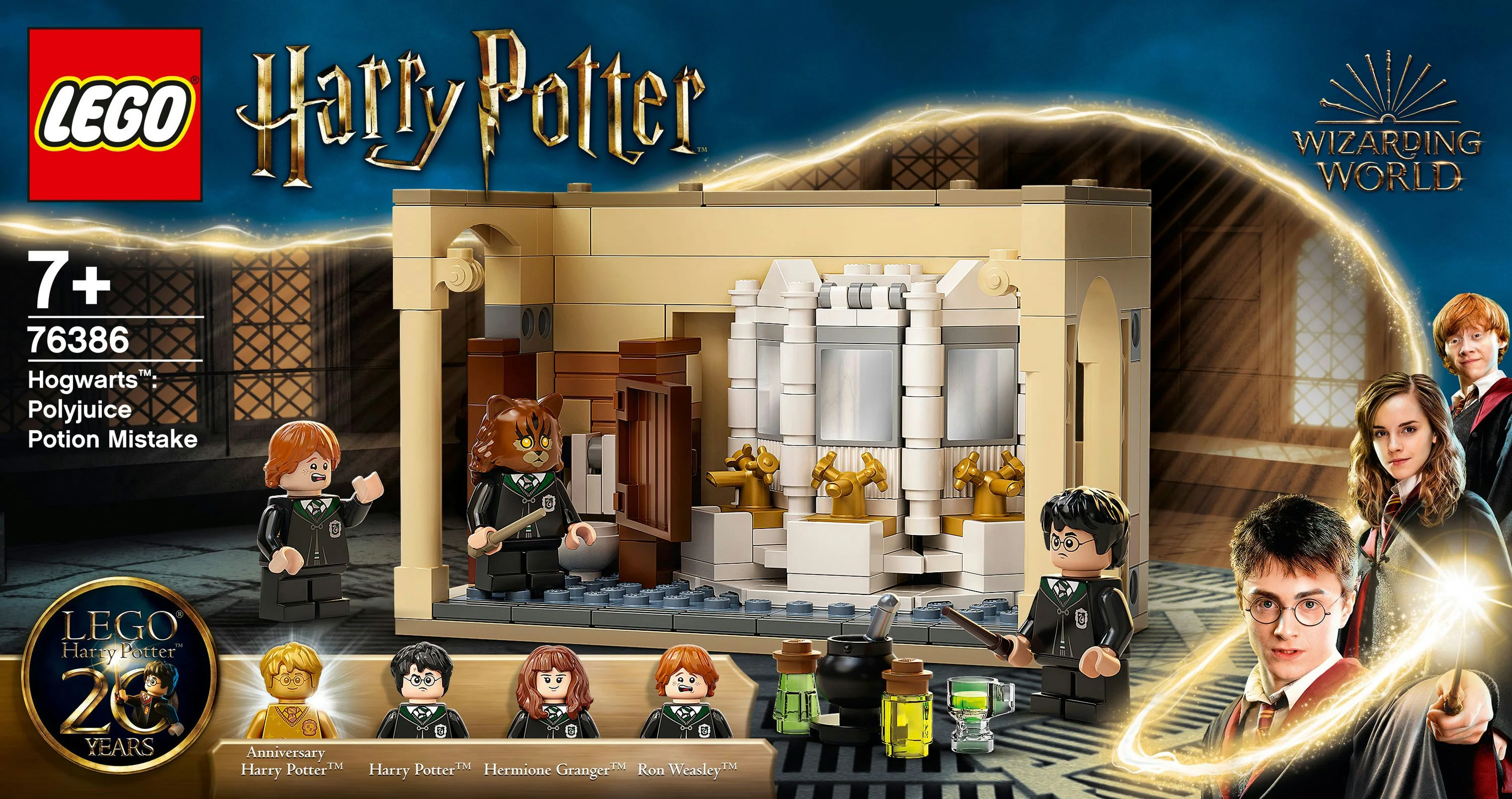 LEGO Harry Potter HW: Missl. Polyjuice Tr - 76386