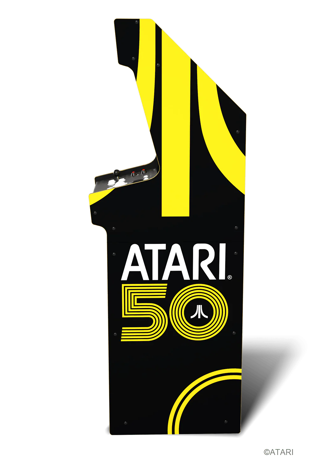 ARCADE 1 UP ATARI 50TH ANNIVESARY DELUXE ARCADE MACHINE - 50 GAMES IN 1