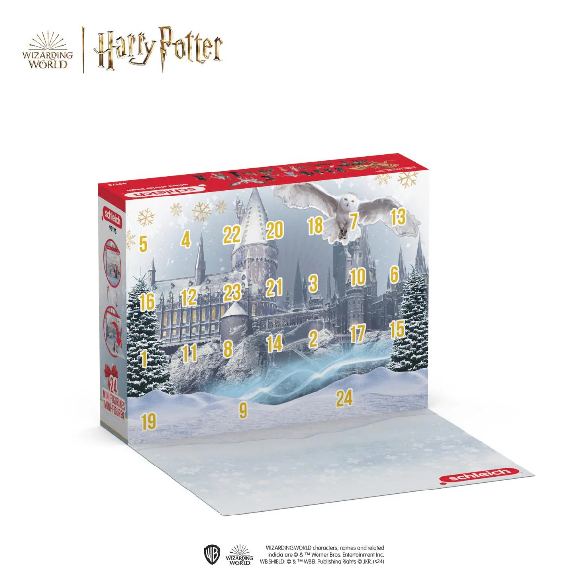 Harry Potter™ Julekalender 2025 med Mini Figur – 24 Magiske Overraskelser