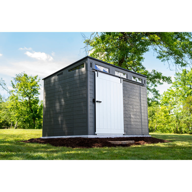 Suncast Modernist 10 ft. 9.5 in. W x 7 ft. 3.5 in. D Barn Do