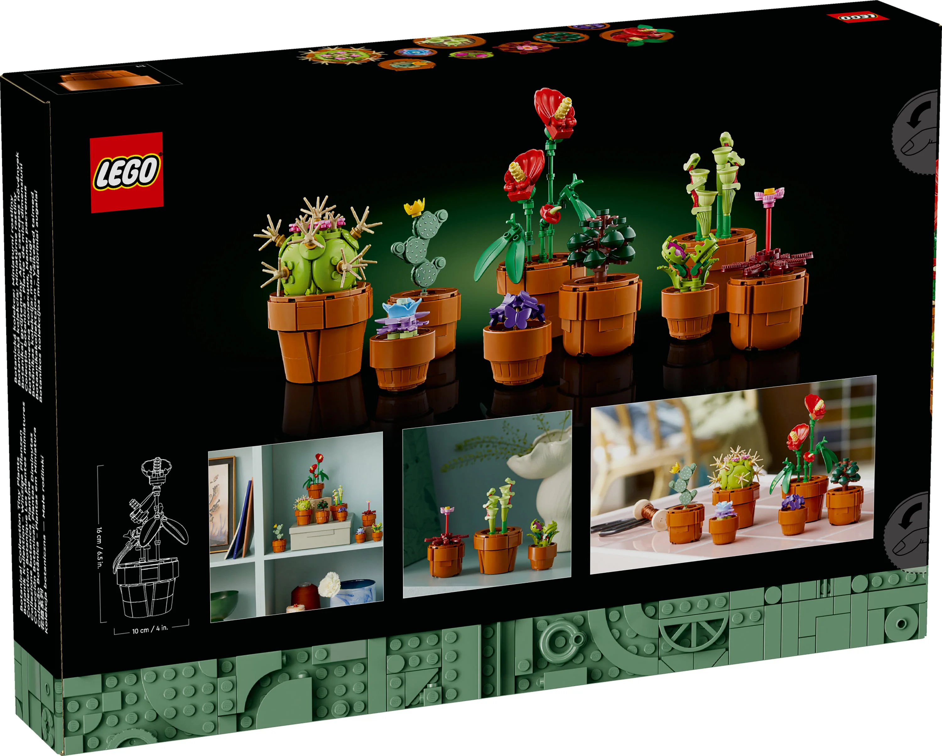 LEGO 10329 Icons Mini Planter
