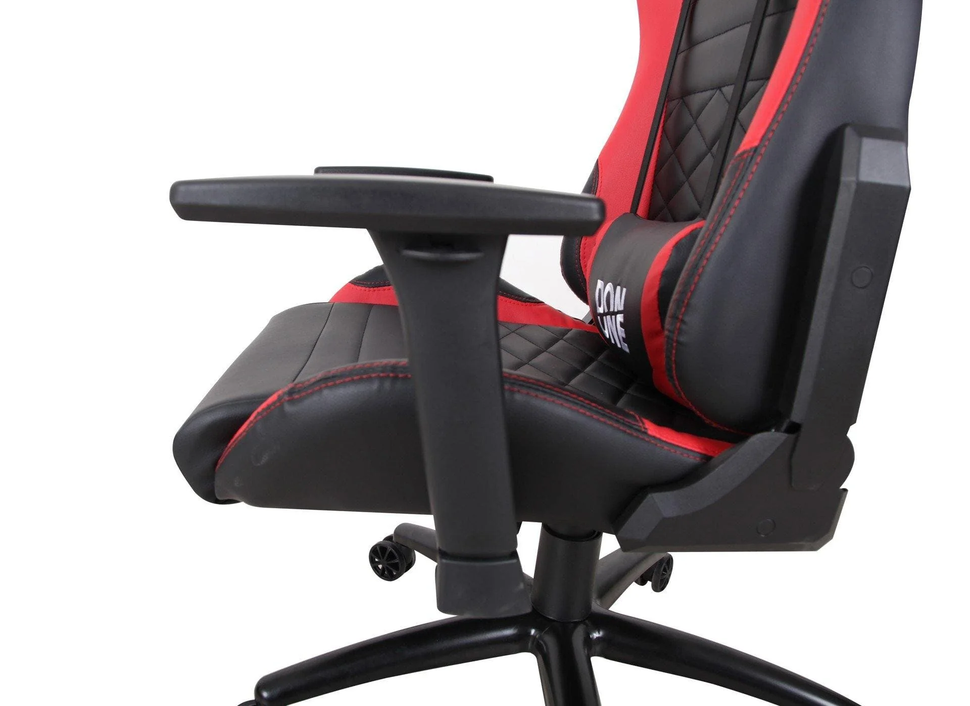 DON ONE -GC300 GAMING-STUHL Schwarz/Rot - PU-Leder - Bis zu 120 kg