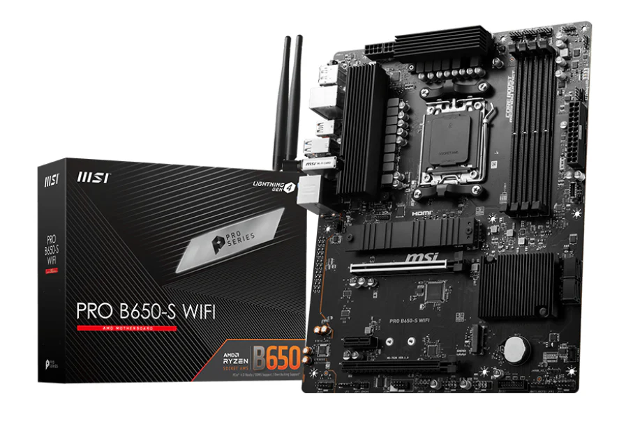 MSI PRO B650-S WIFI ATX Socket AM5 AMD B650