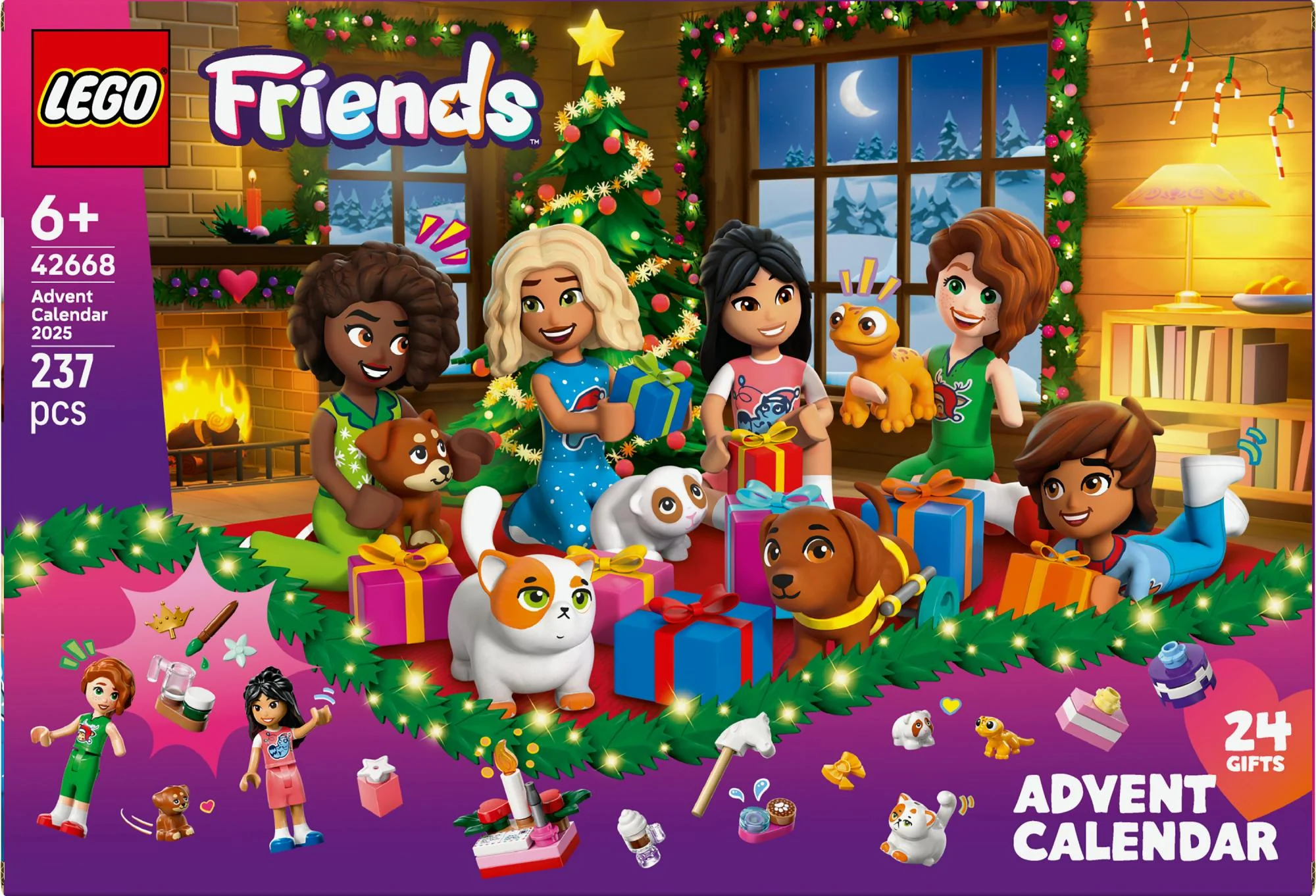 LEGO Friends Adventskalender – 24 Sjove Overraskelser